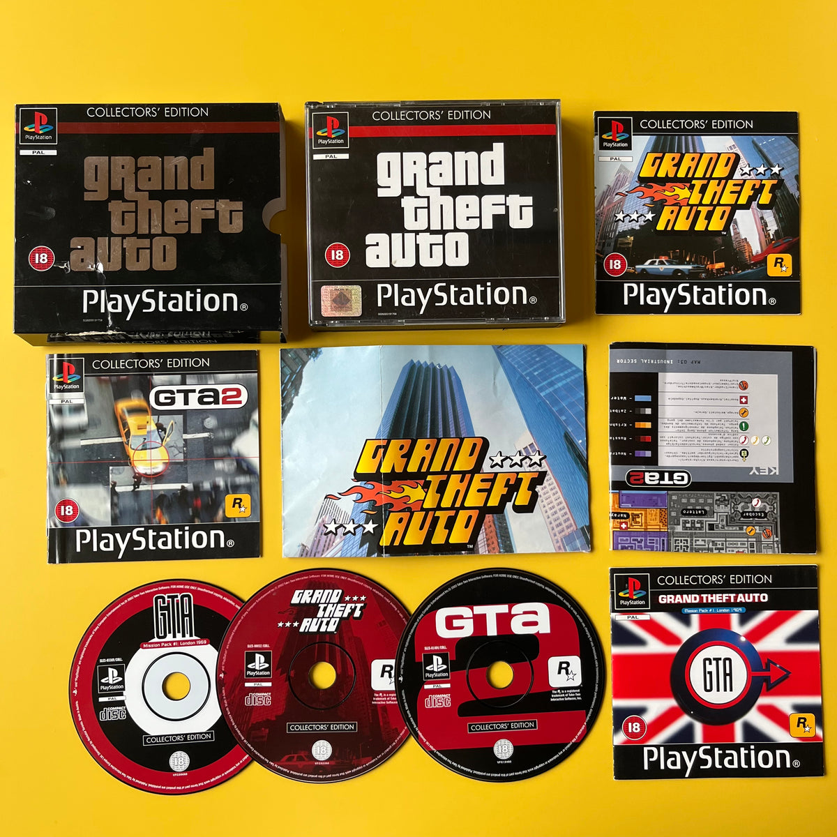 Grand Theft Auto Collector's Edition sale For Playstation 1