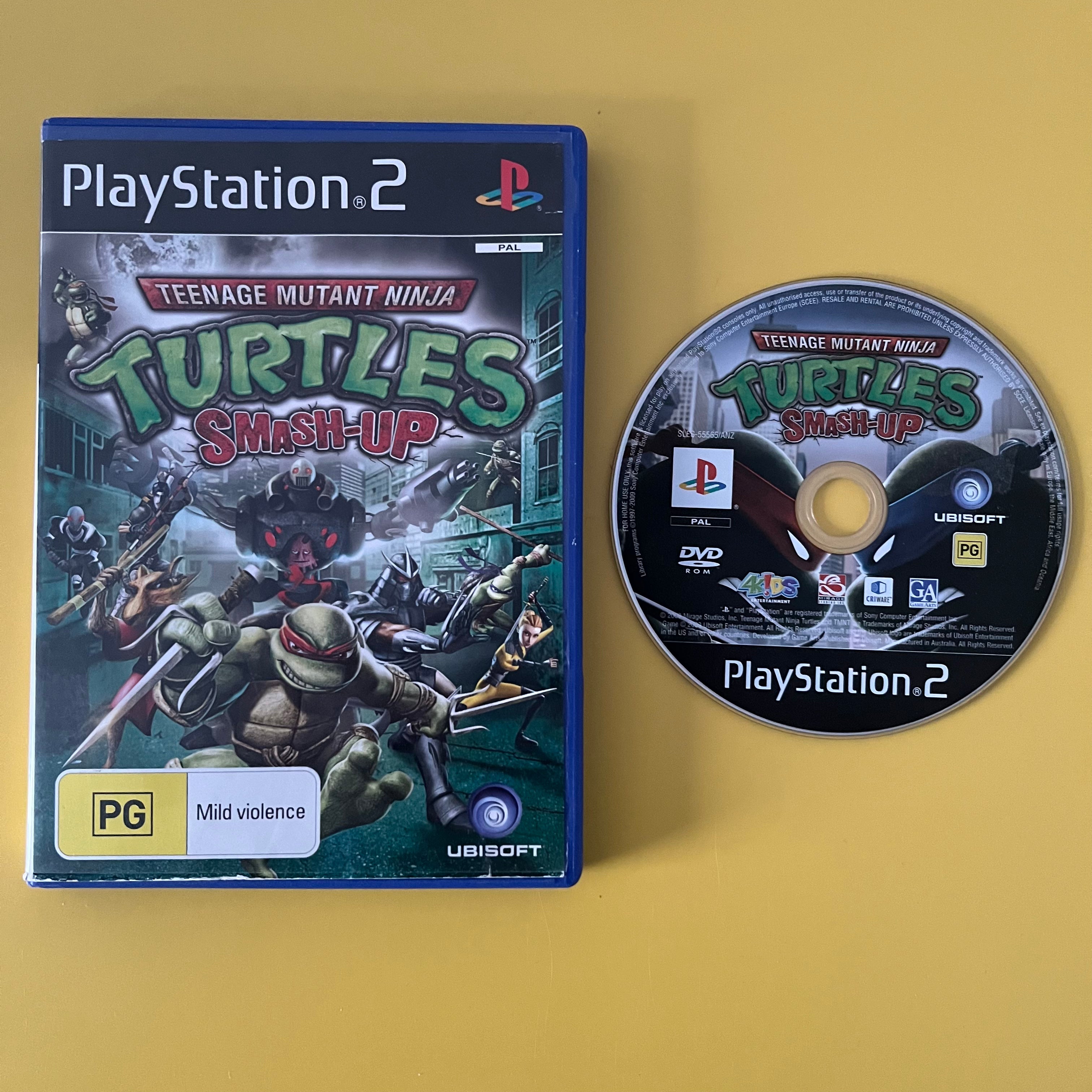 Buy PS2 - Teenage Mutant Ninja Turtles Smash Up Online in Australia | PS2 -  Teenage Mutant Ninja Turtles Smash Up for Sale