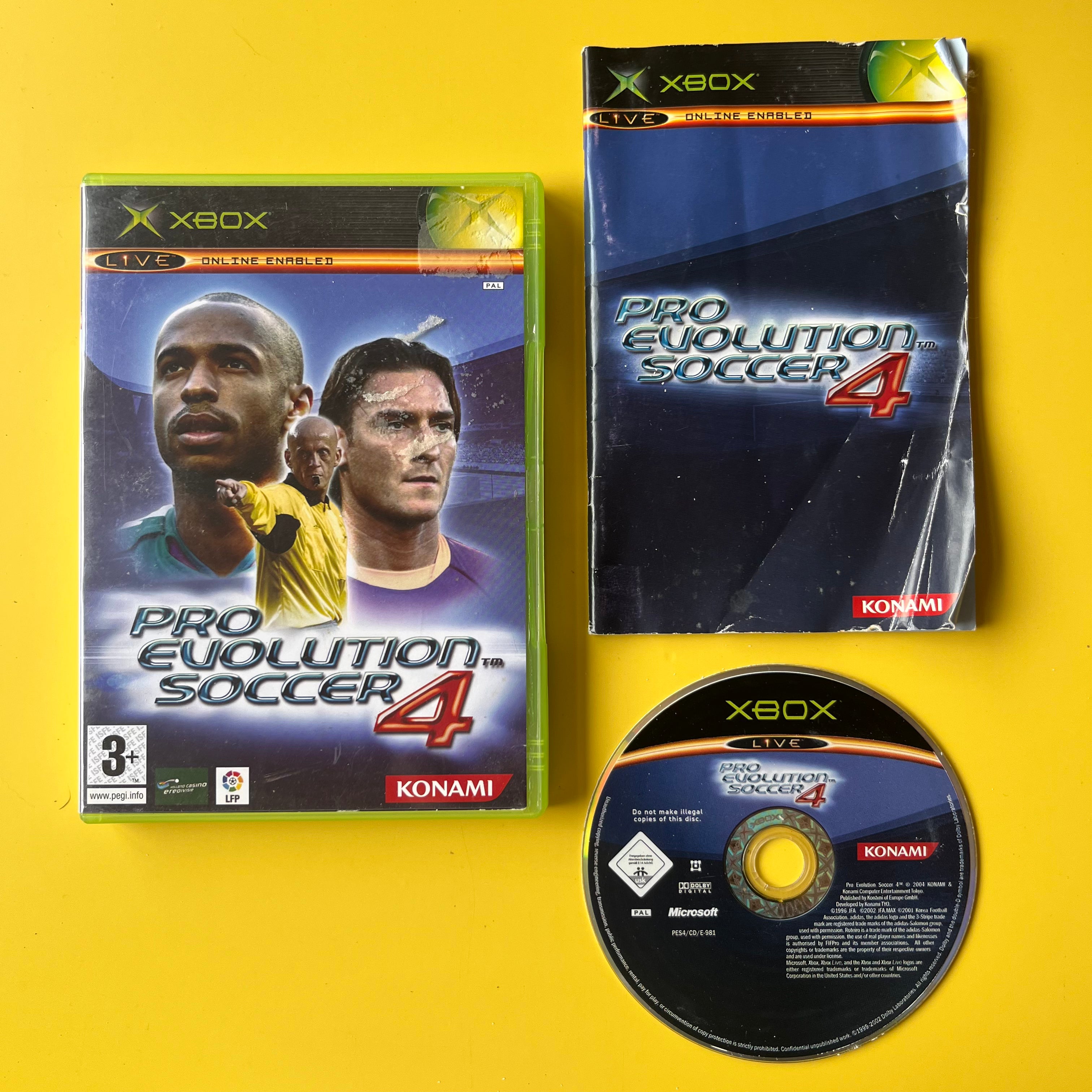 Xbox - Pro Evolution Soccer 4