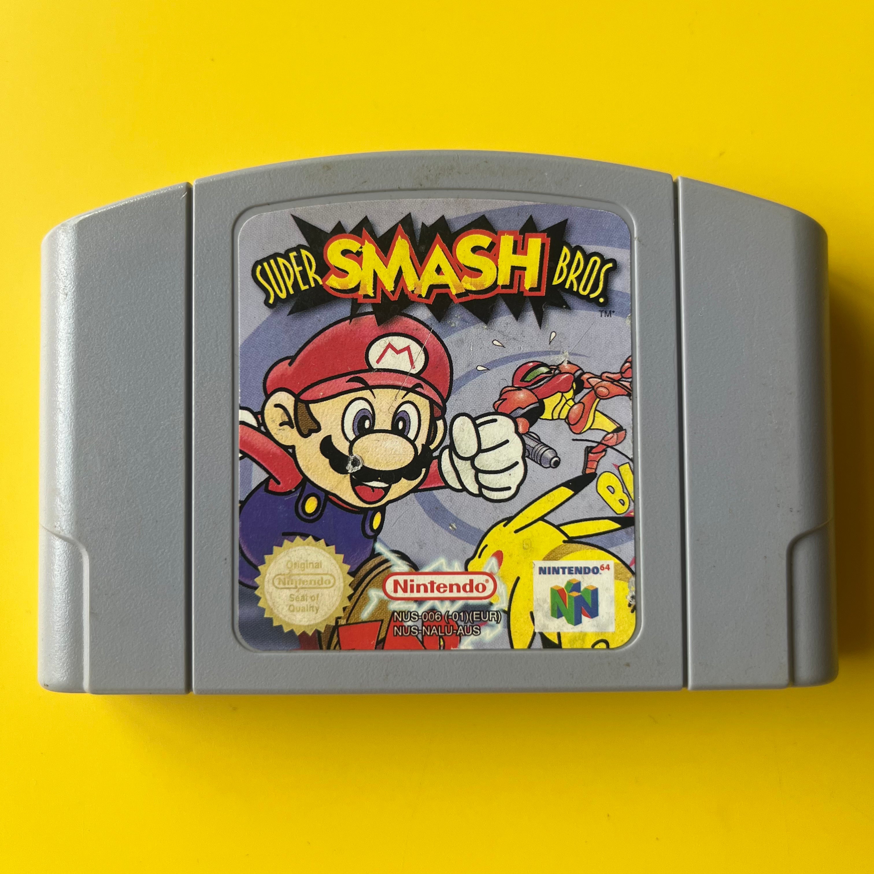 Super mario smash store bros nintendo 64