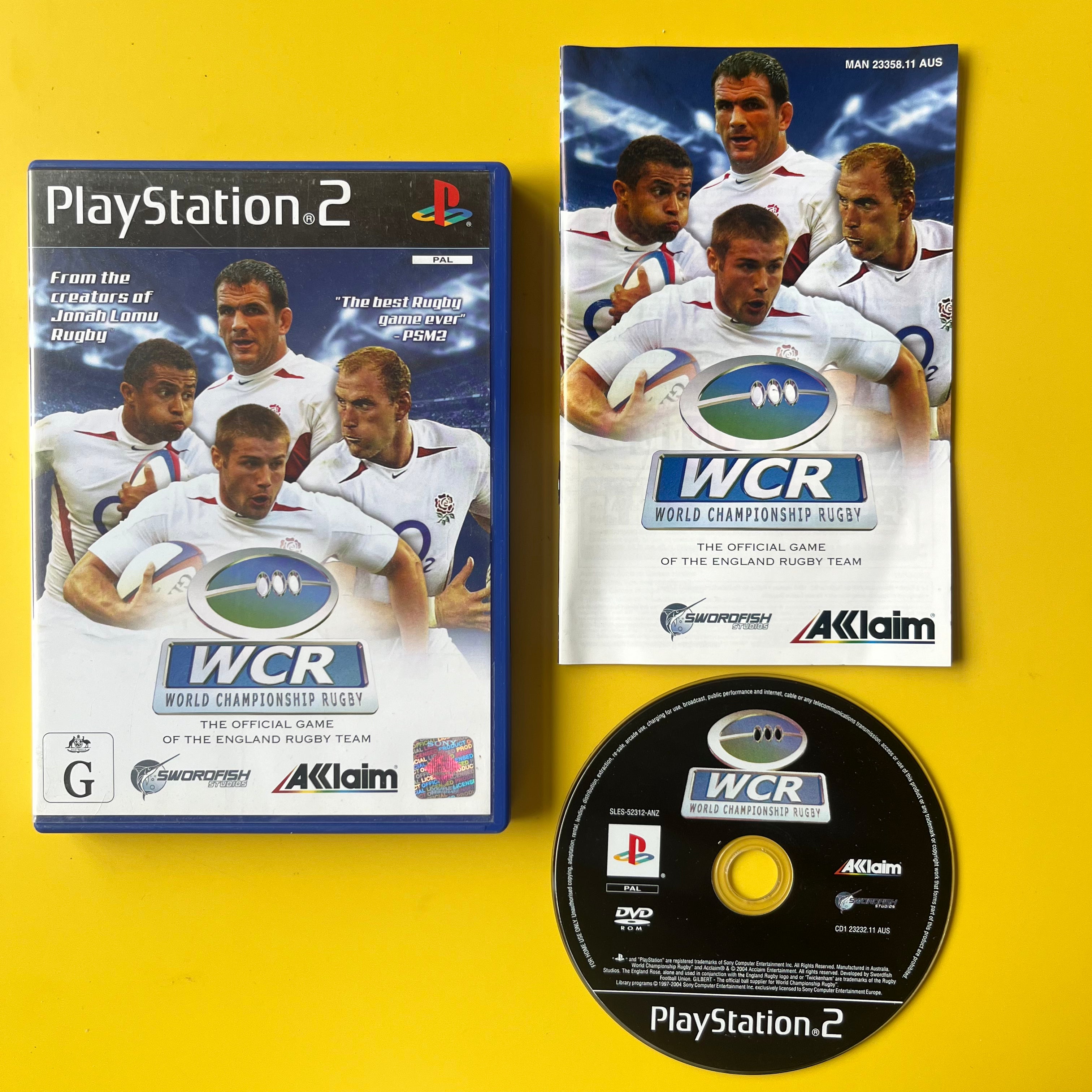 PS2 - World Championship Rugby