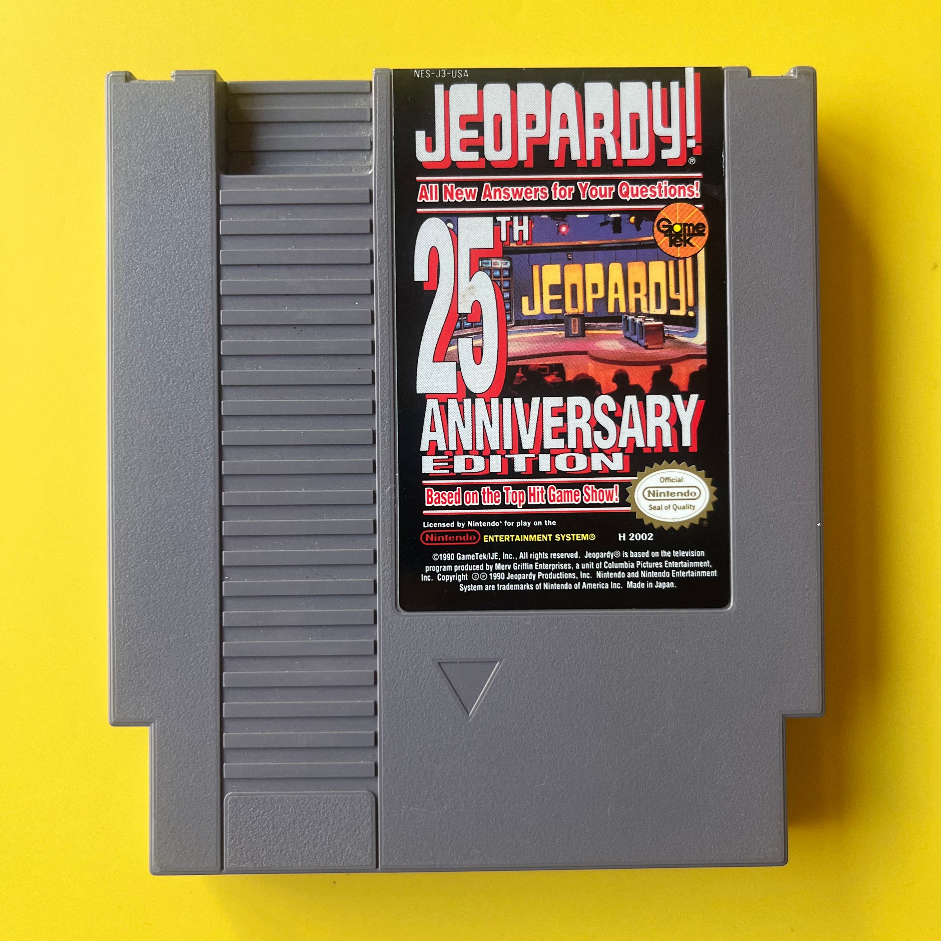 NES - Jeopardy! 25th Anniversary Edition - NTSC