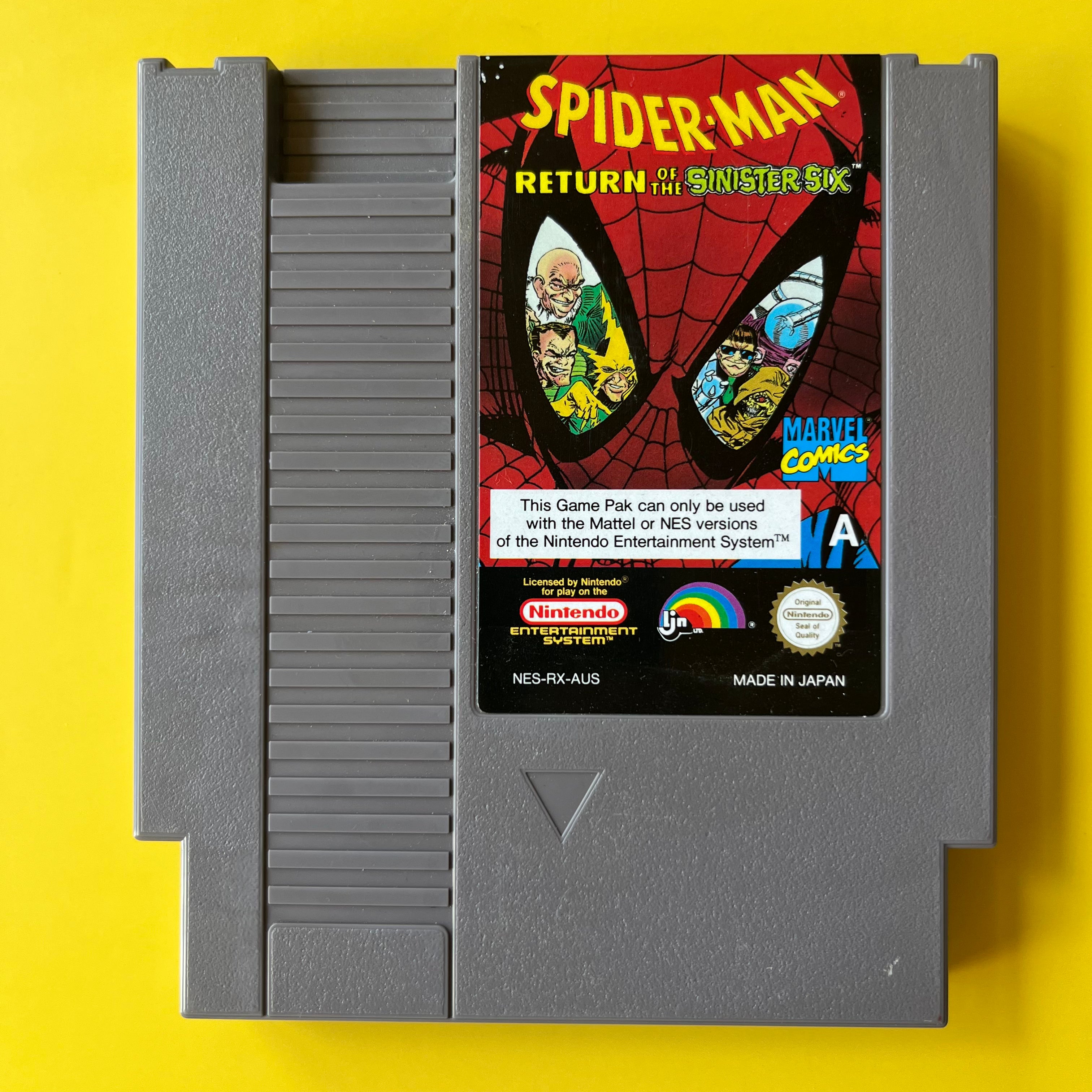 NES - Spider-Man Return of the Sinister Six