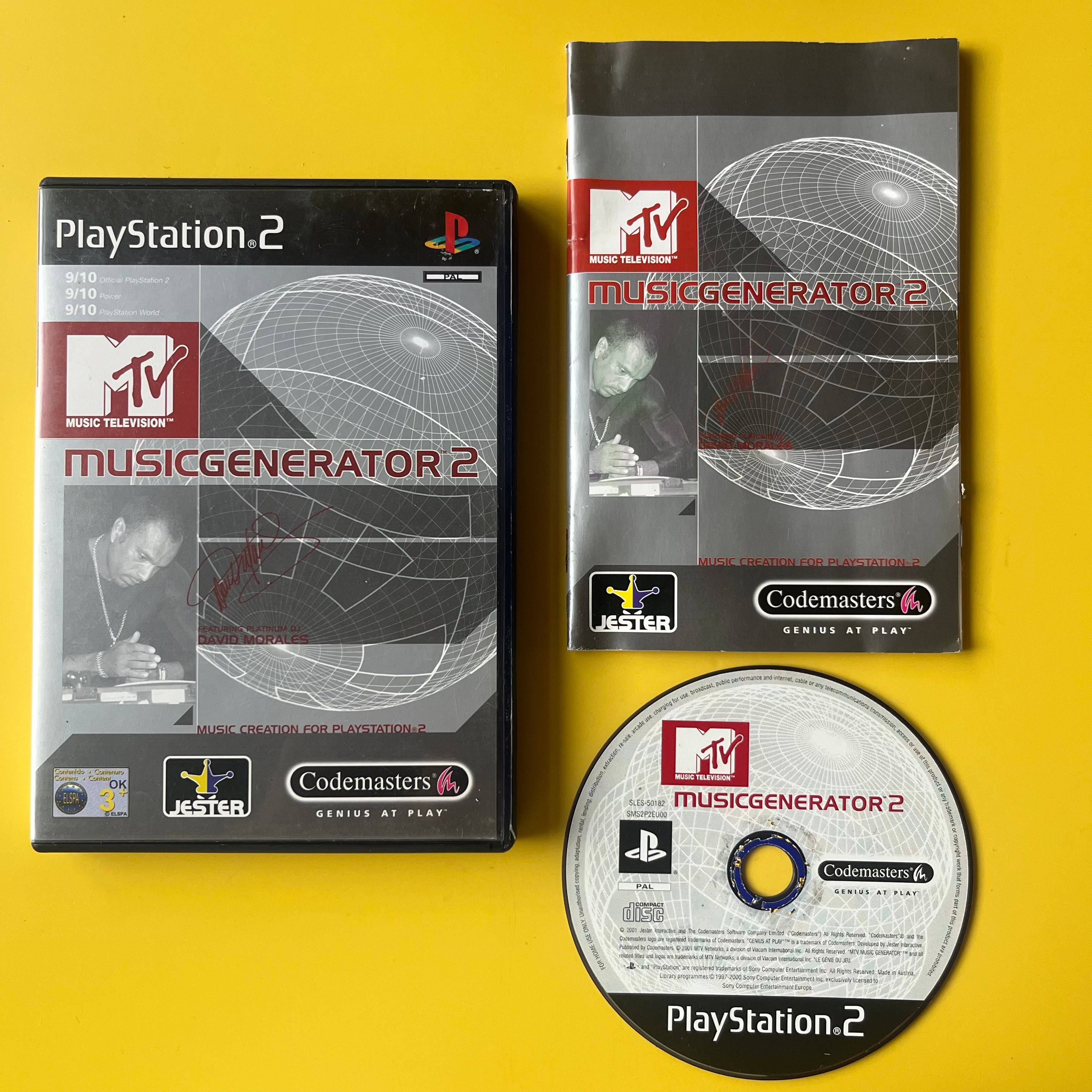 PS2 - MTV Music Generator 2