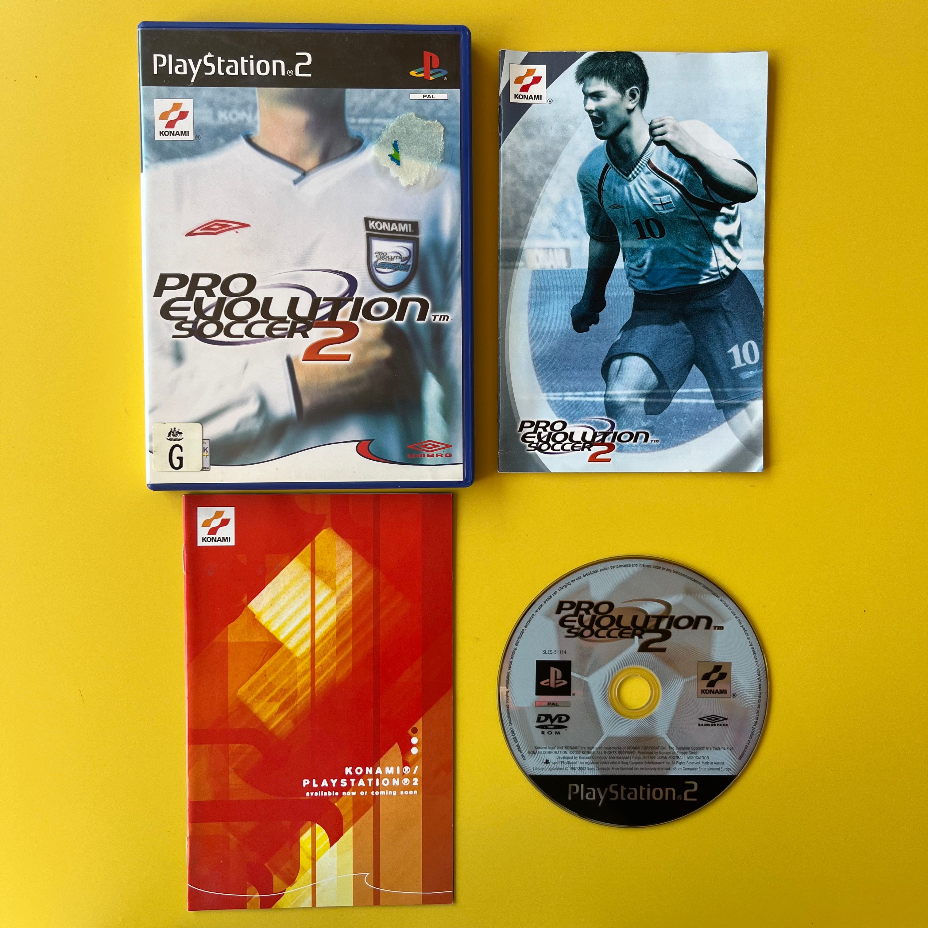 PS2 - Pro Evolution Soccer 2