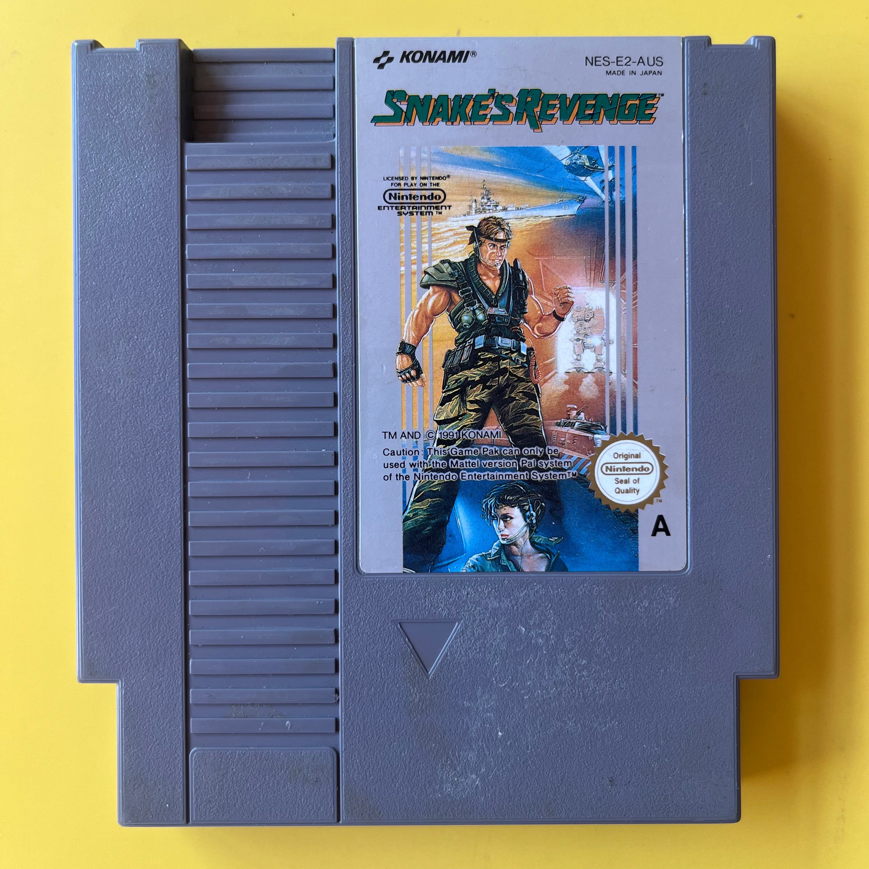 NES - Snake&#39;s Revenge