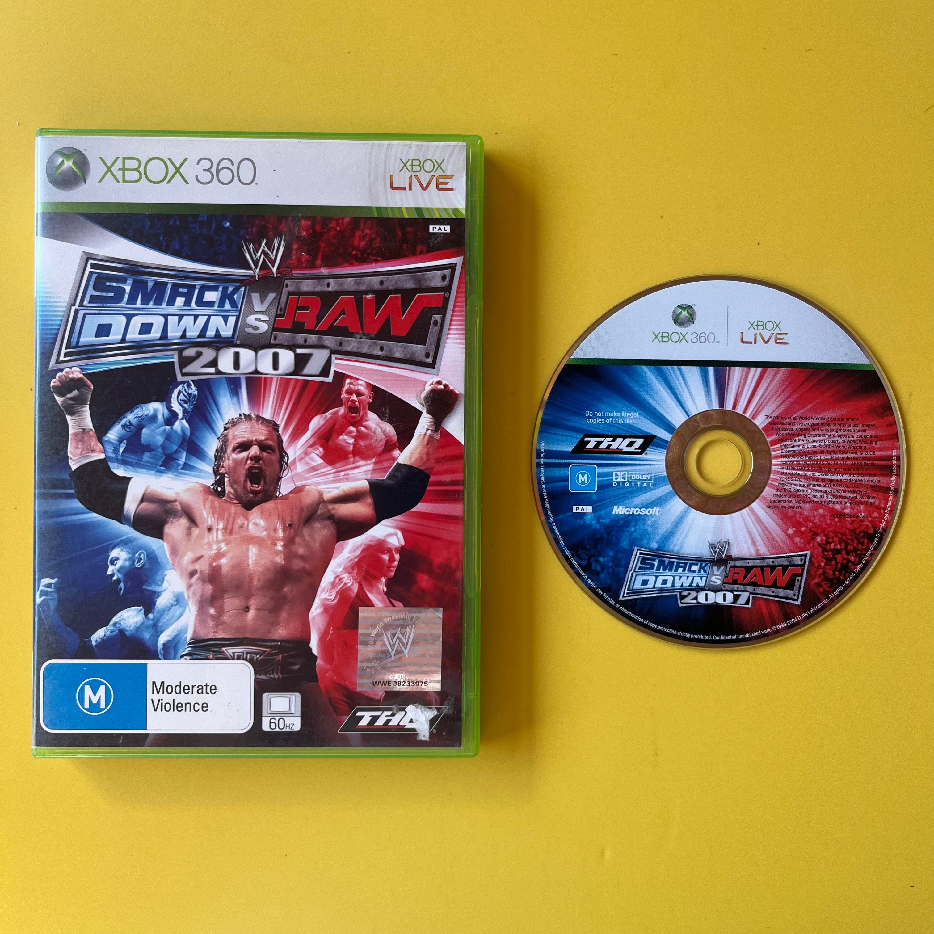 Buy Xbox 360 - WWE Smackdown Vs Raw 2007 Online in Australia | Xbox 360 ...