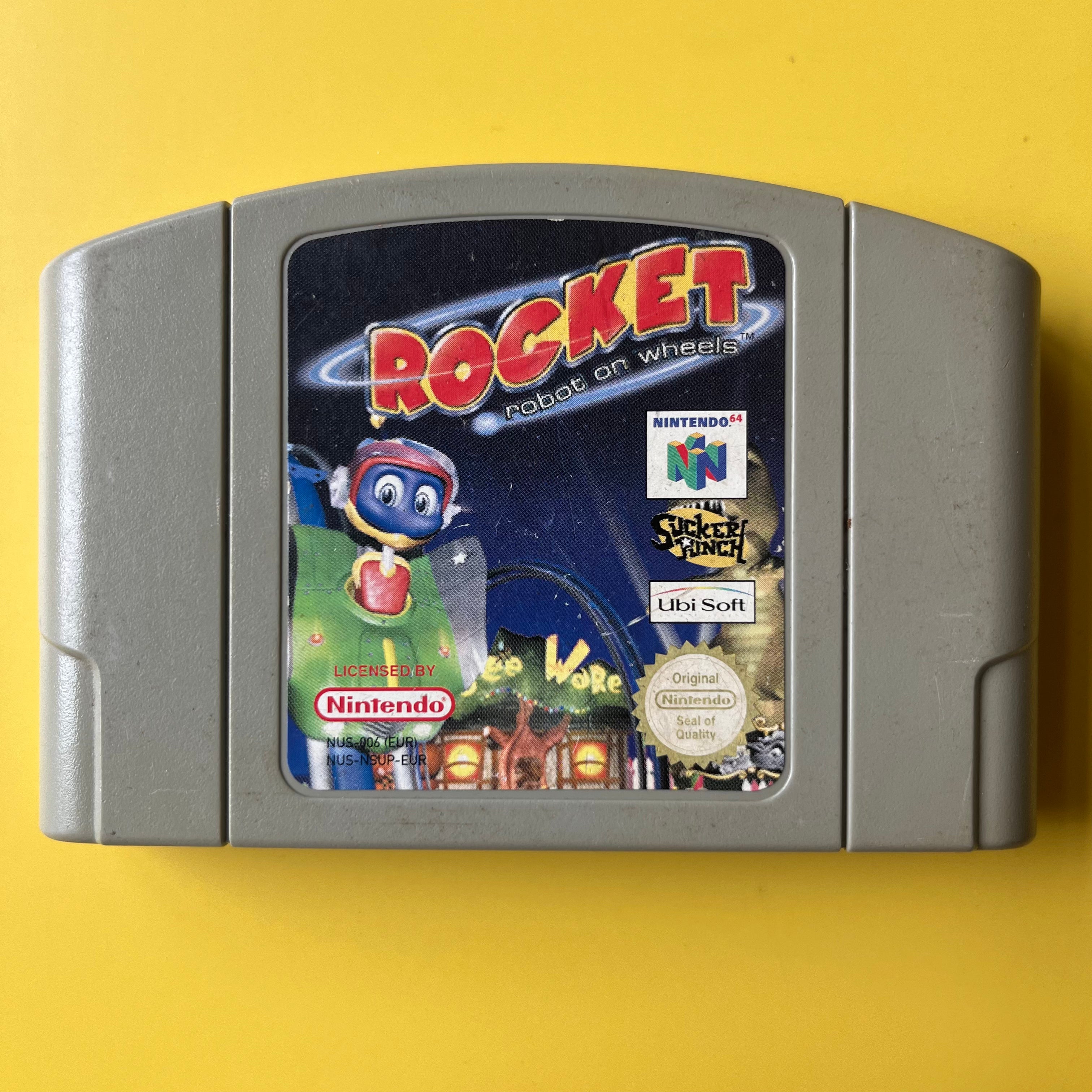 Buy Nintendo 64 - Rocket - Robot on Wheels Online in Australia | Nintendo  64 - Rocket - Robot on Wheels for Sale