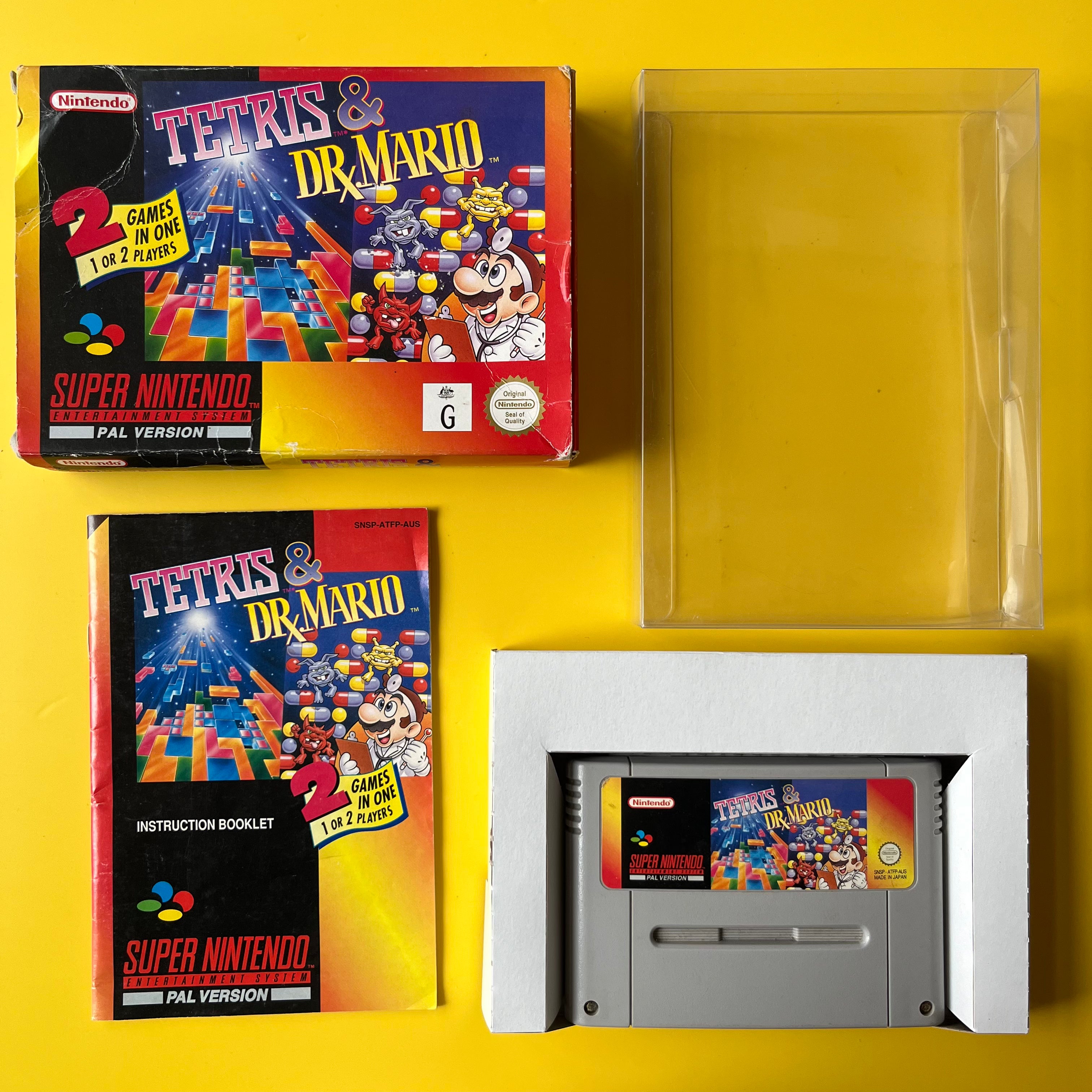 Buy SNES - Tetris & Dr Mario Online in Australia | SNES - Tetris & Dr ...