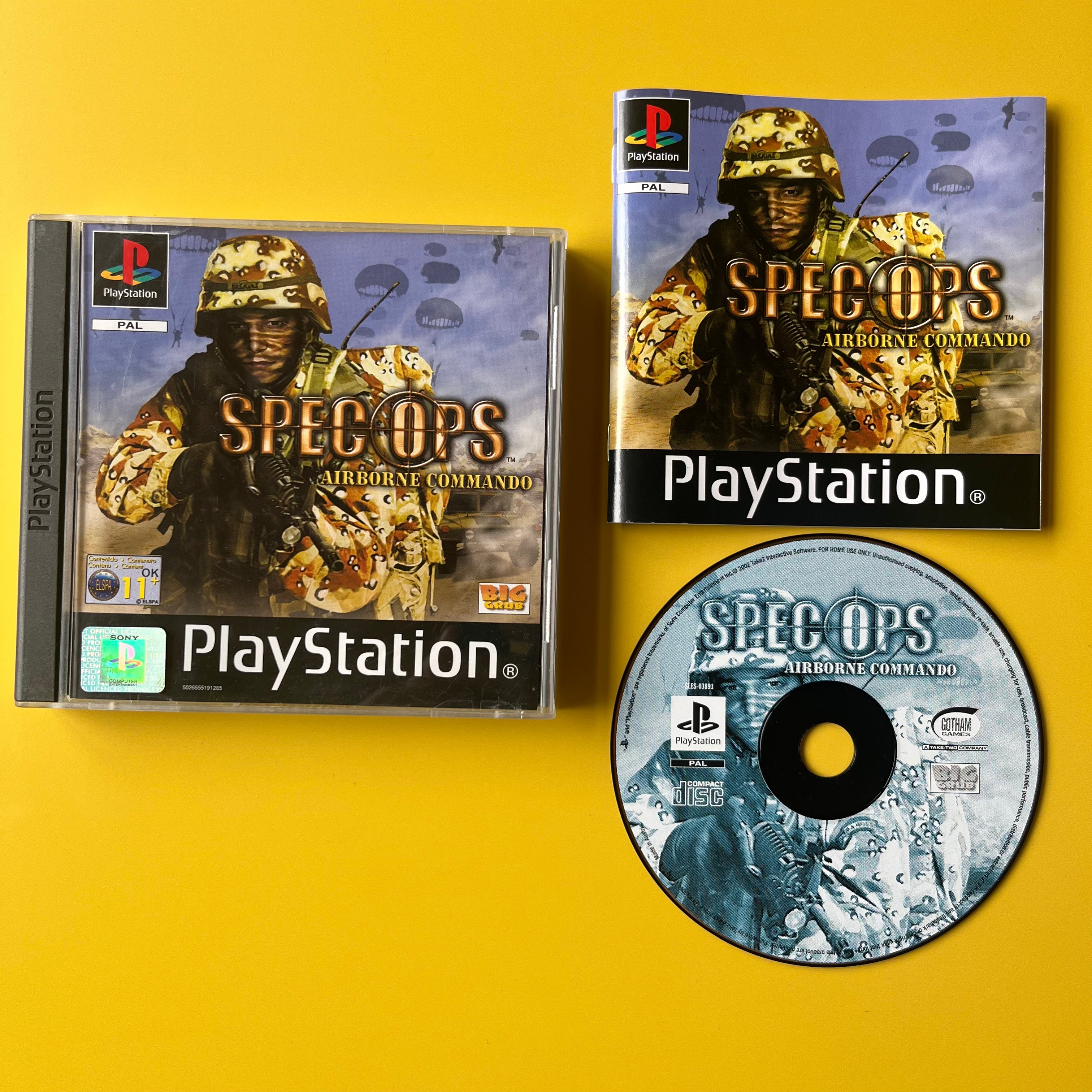 Buy PS1 - Spec Ops: Airborne Commando Online in Australia | PS1 - Spec ...