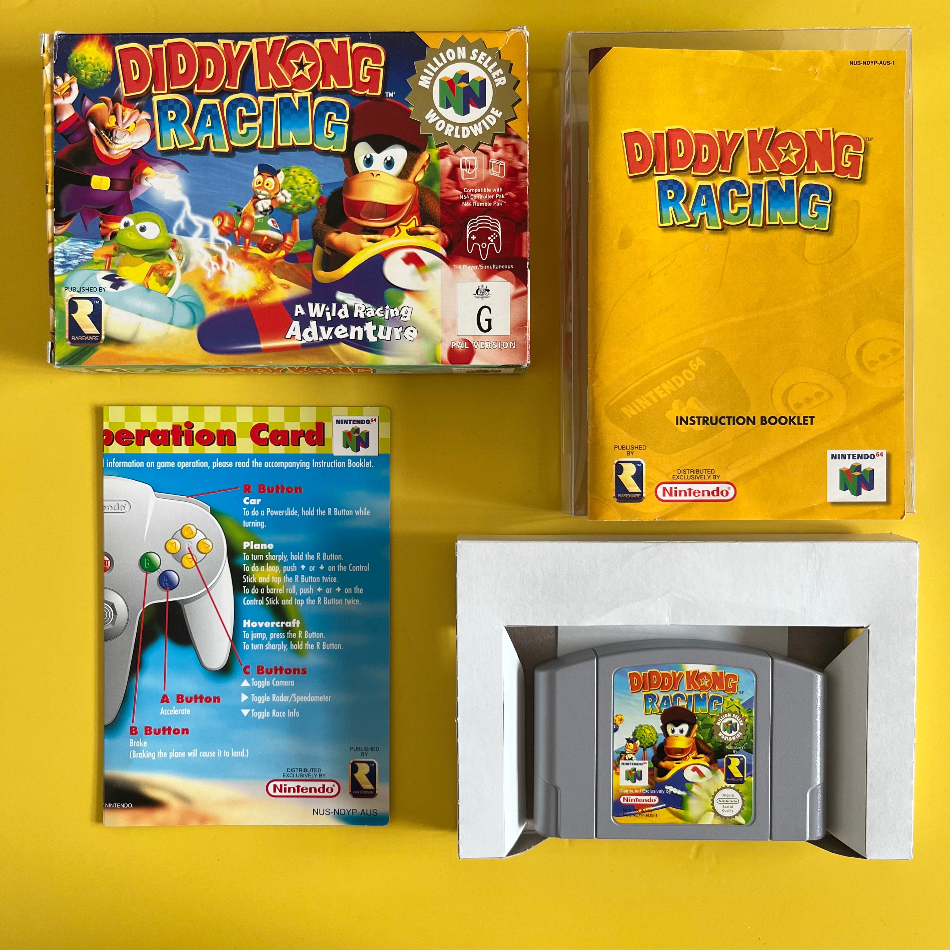 Buy Nintendo 64 - Diddy Kong Racing - Million Seller Online in ...