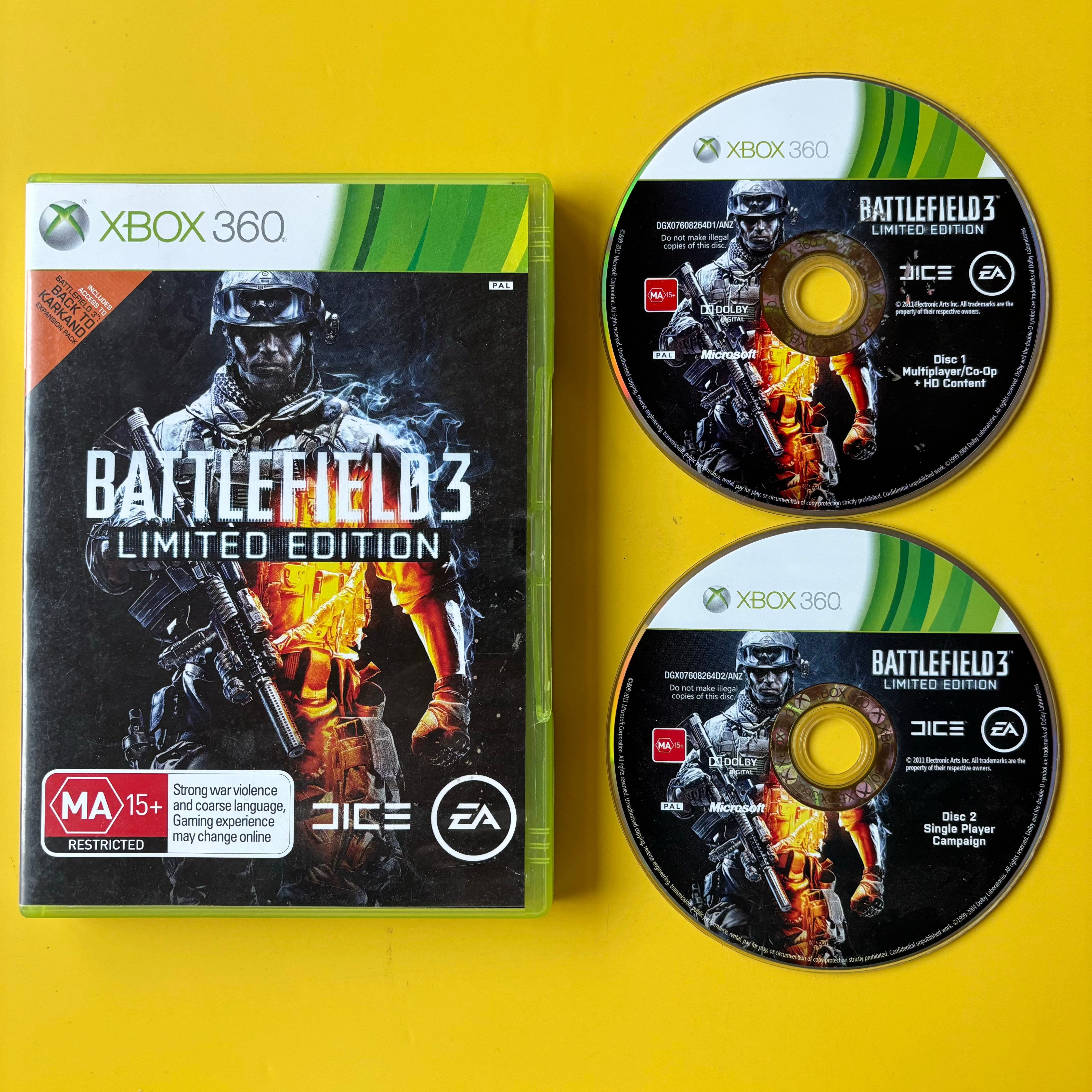 Xbox 360 - Battlefield 3 - Limited Edition