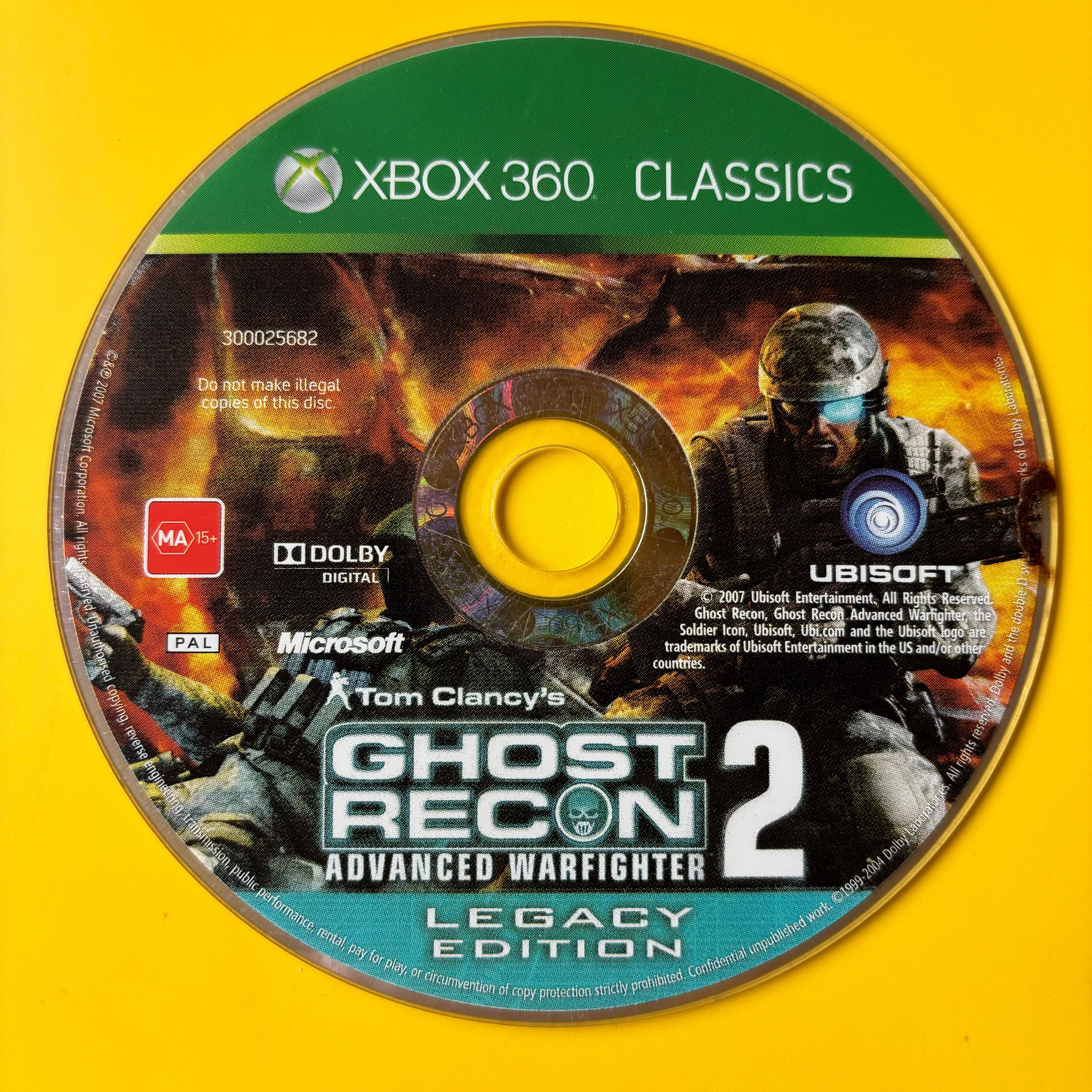 Xbox 360 - Tom Clancy&#39;s Ghost Recon Advanced Warfighter 2 - Legacy Edition