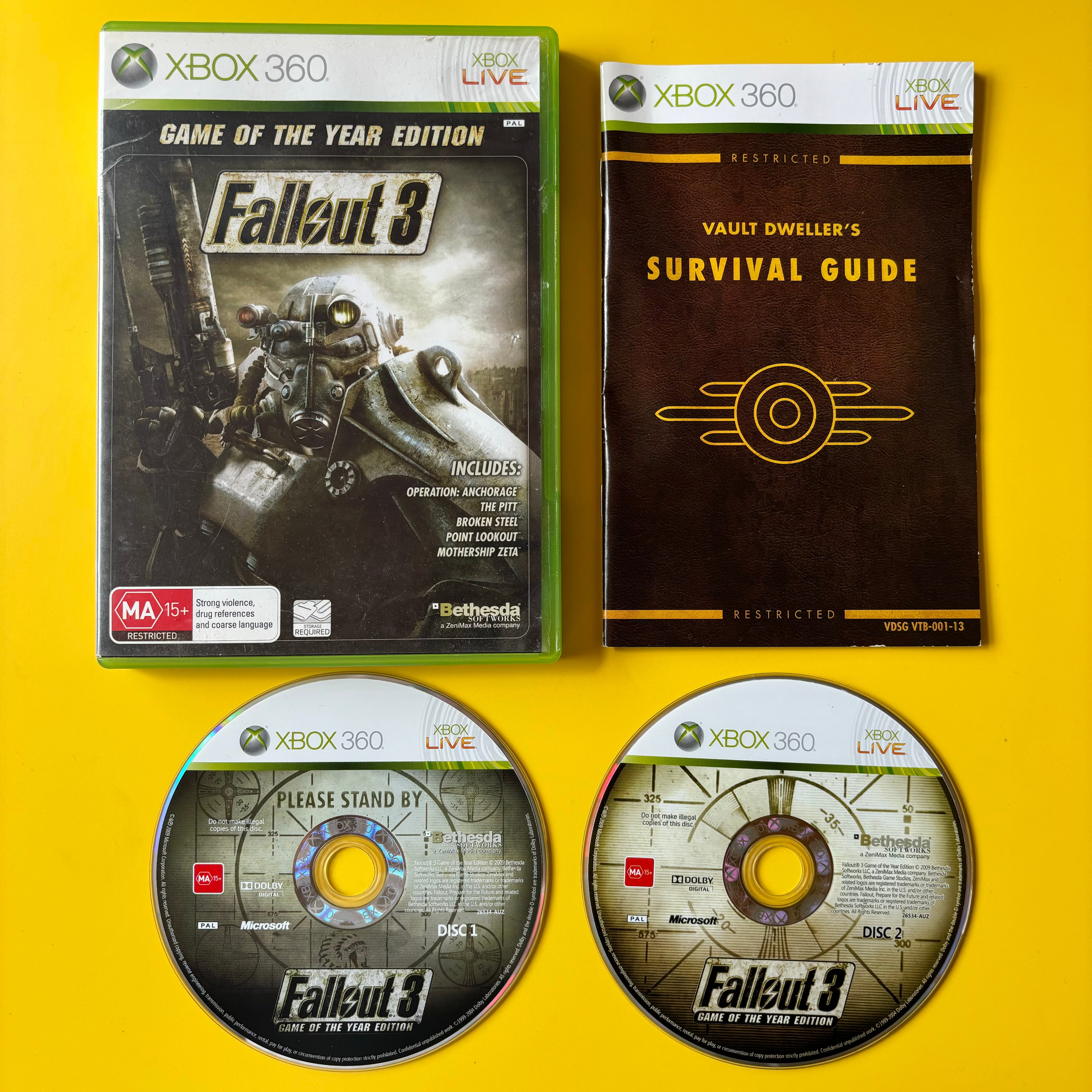 Xbox 360 - Fallout 3 - Game of the Year Edition