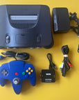 Nintendo 64 - Console - Charcoal + HDMI Converter