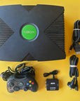 Xbox - Original - Console - Black + HDMI Converter