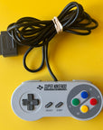 SNES - Console + RF Cable + HDMI Converter