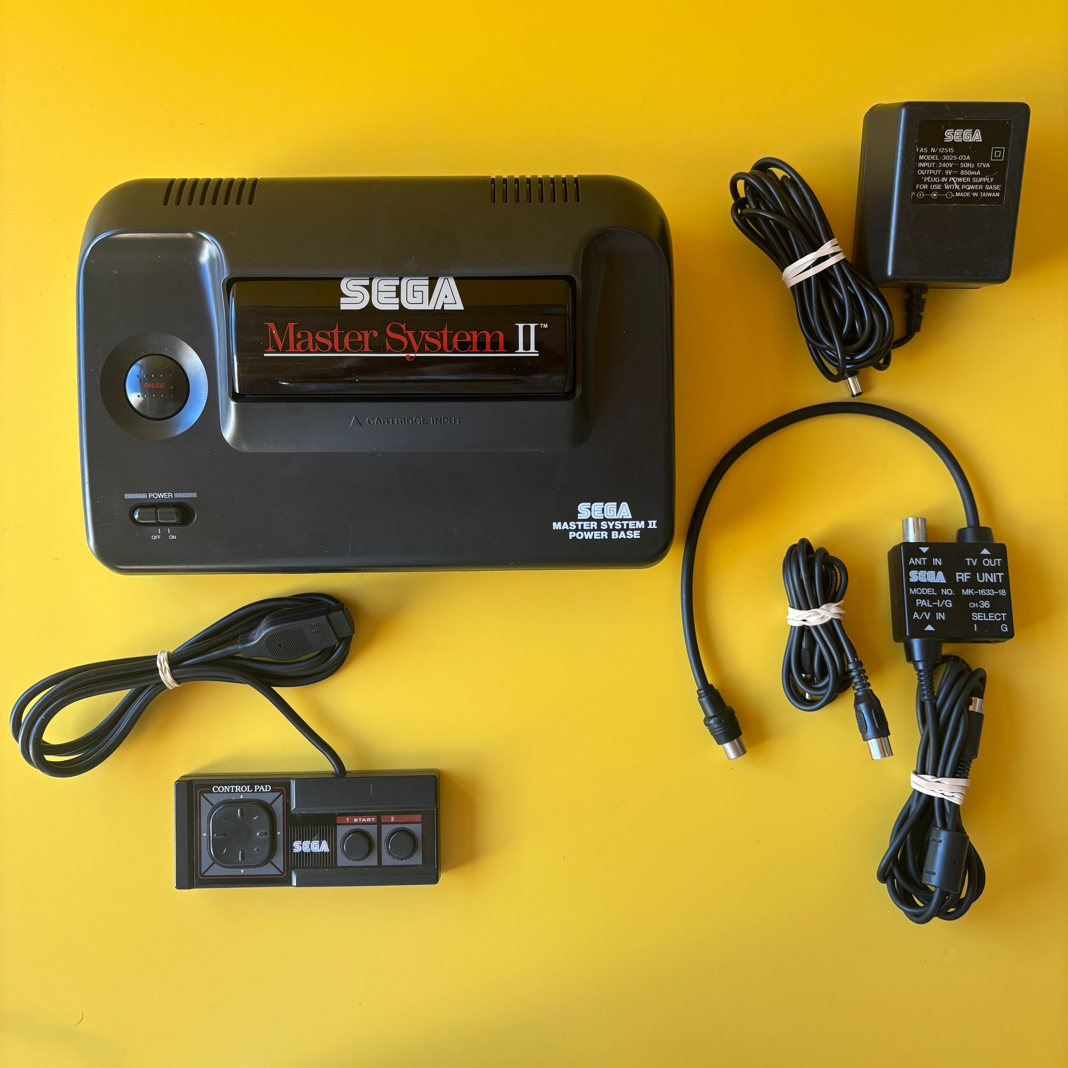 Sega Master System - Console - SMS II + Alex The Kidd Built-In