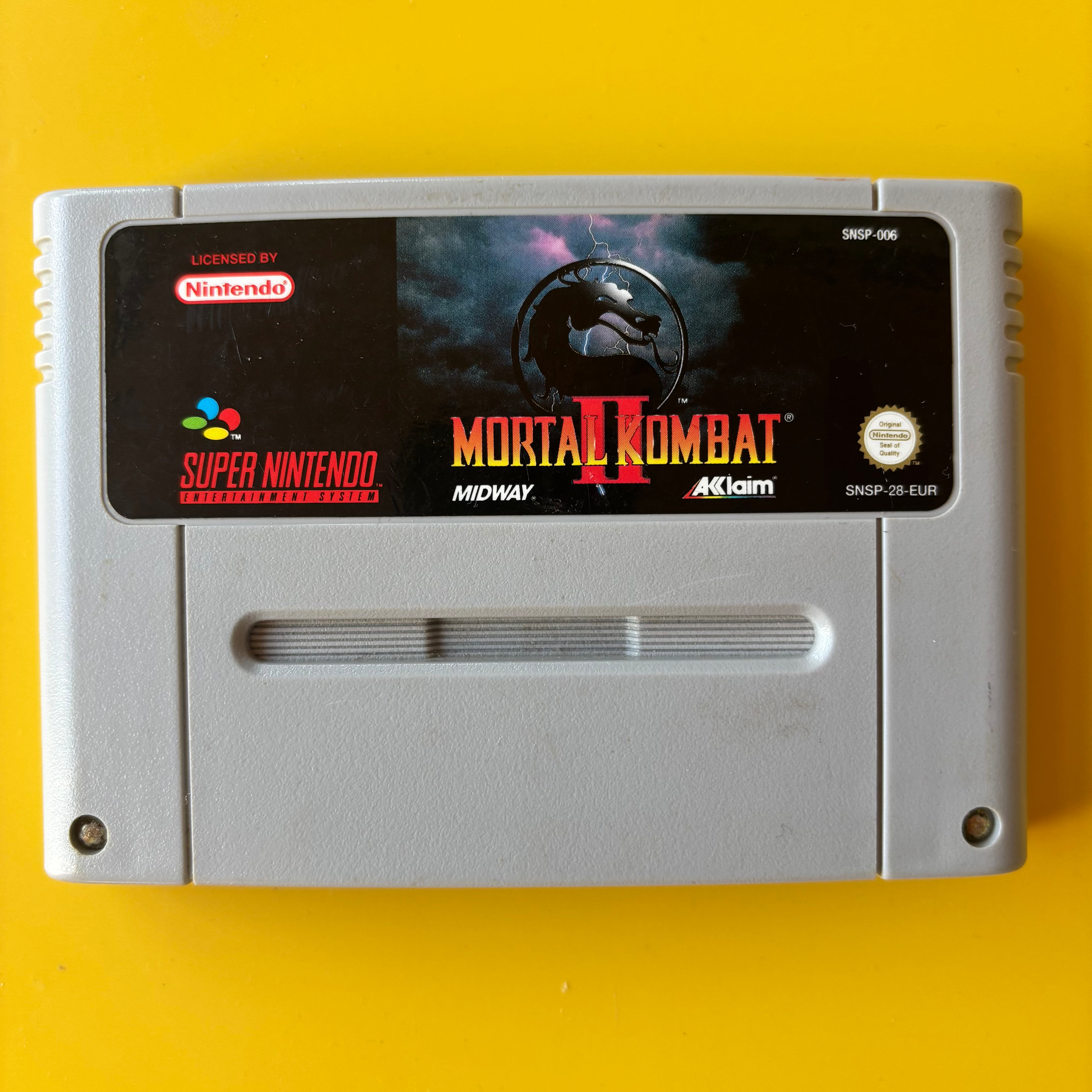 SNES - Mortal Kombat II