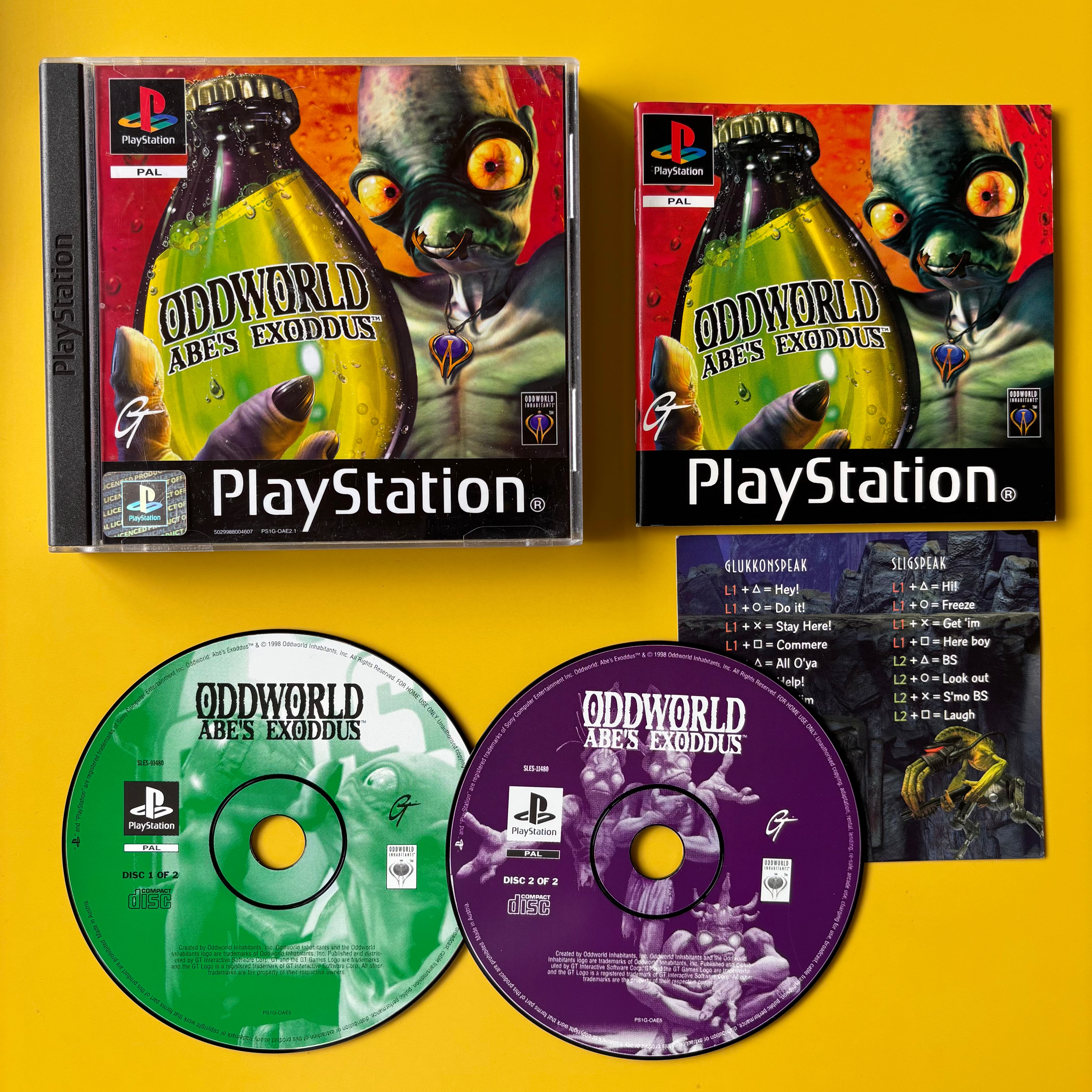 PS1 - Oddworld: Abe&#39;s Exoddus