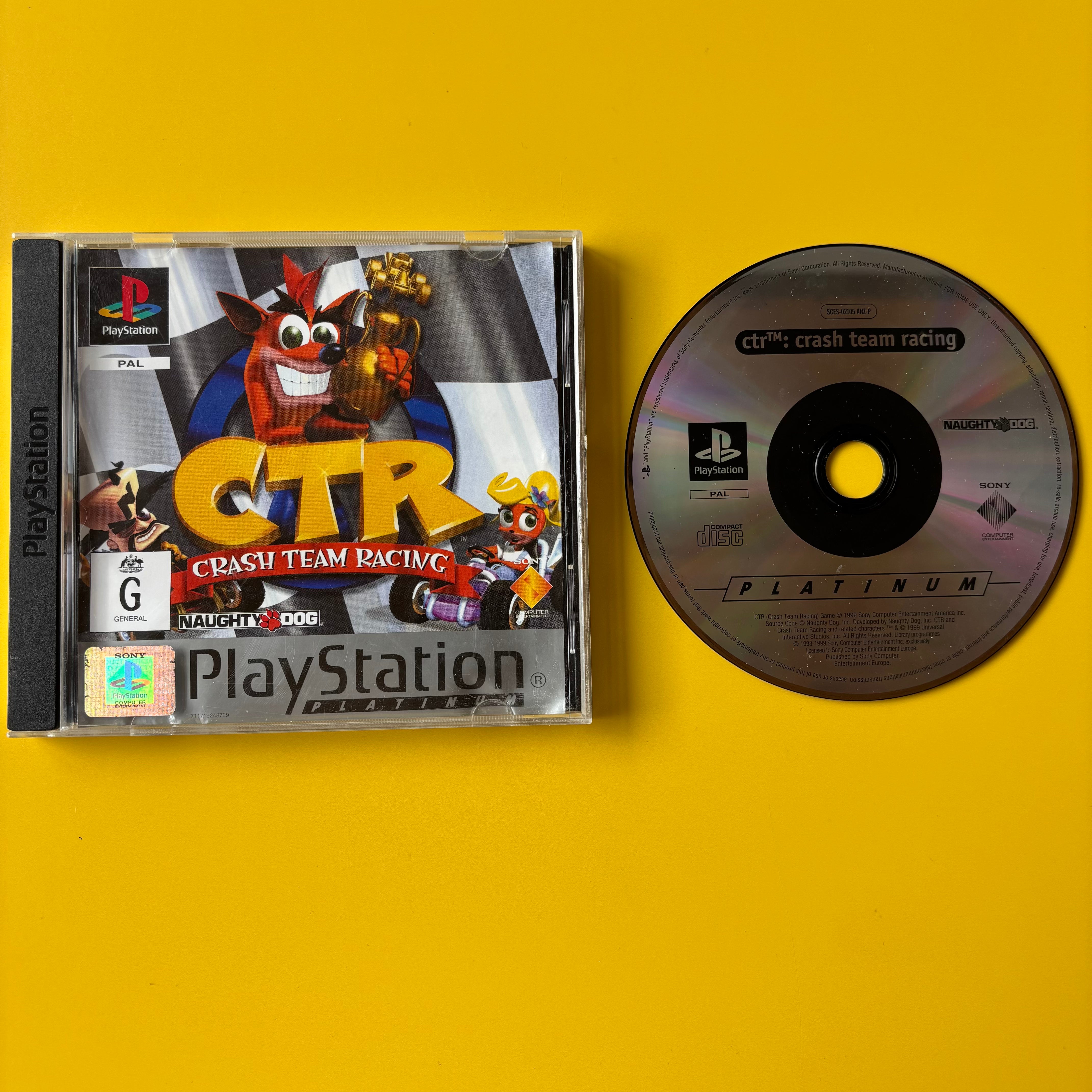 PS1 - CTR: Crash Team Racing