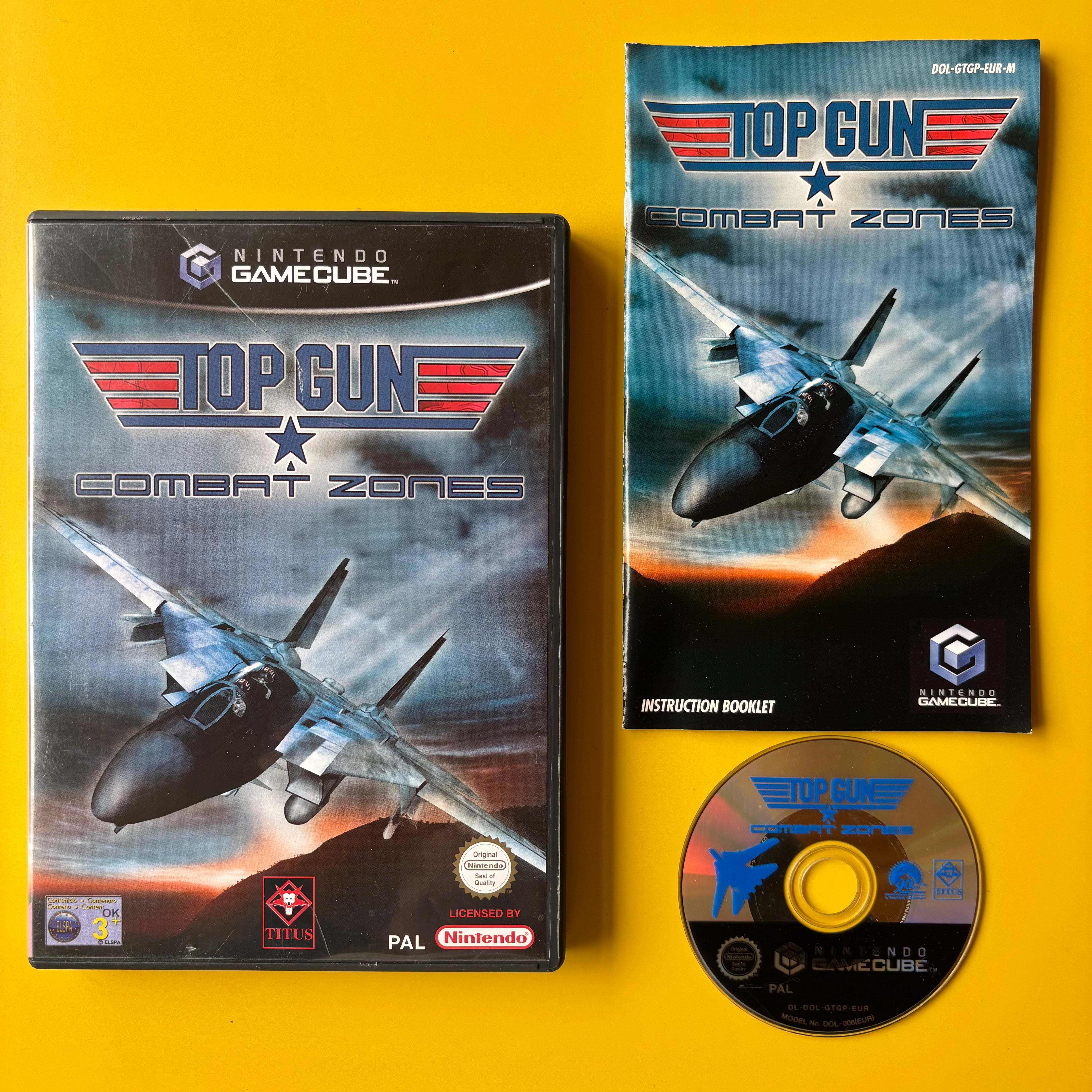 Nintendo GameCube - Top Gun - Combat Zones