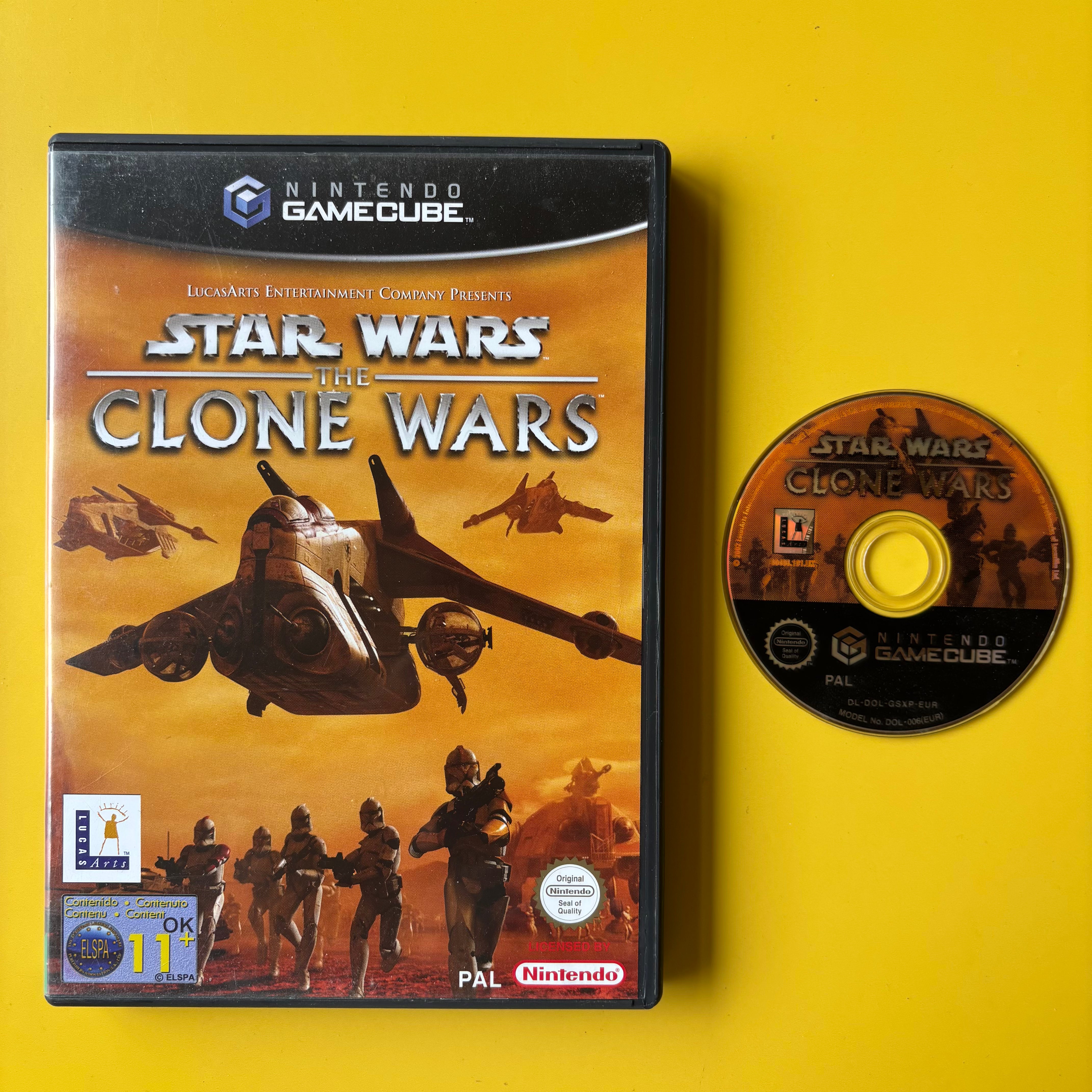 Nintendo GameCube - Star Wars The Clone Wars