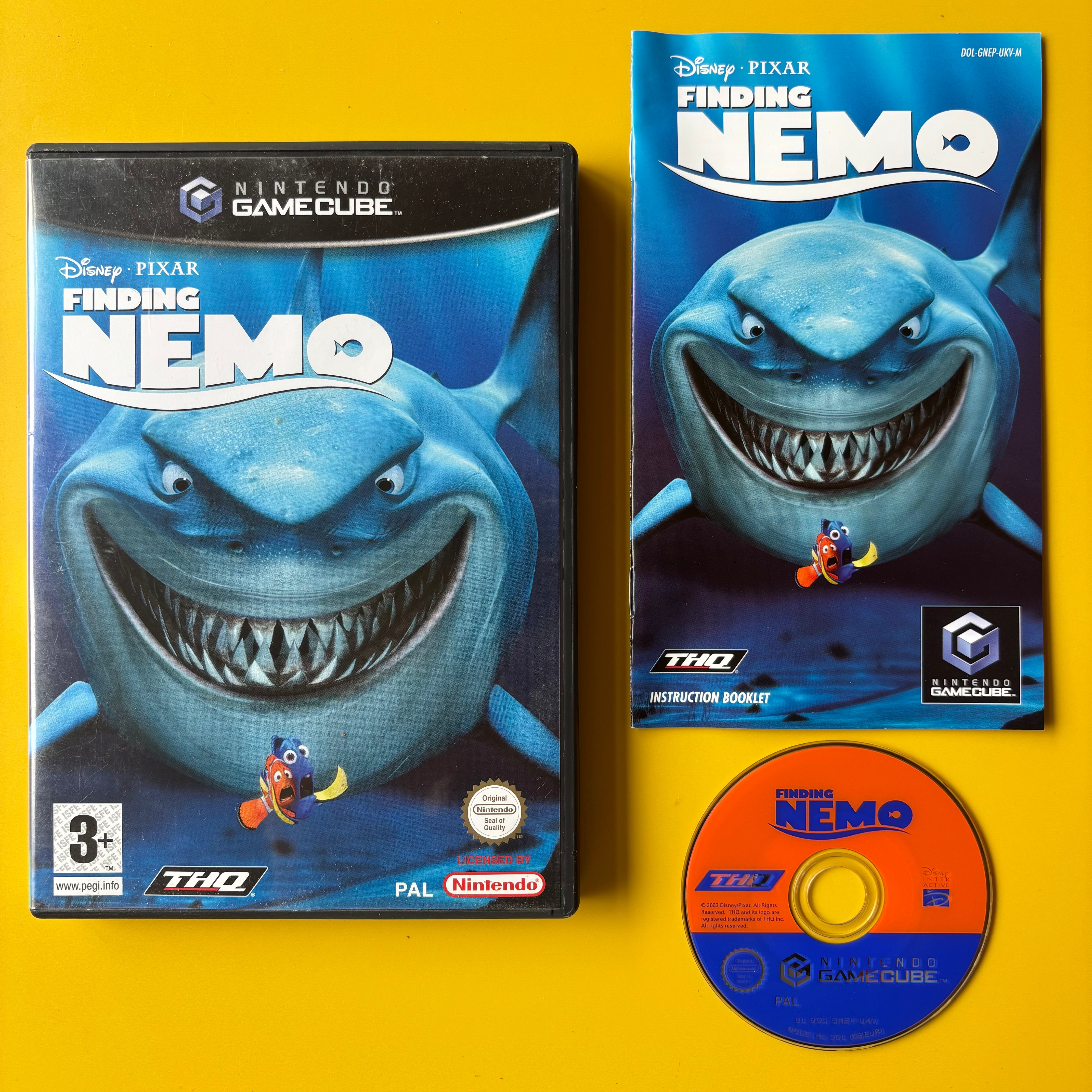 Nintendo GameCube - Disney Pixar Finding Nemo