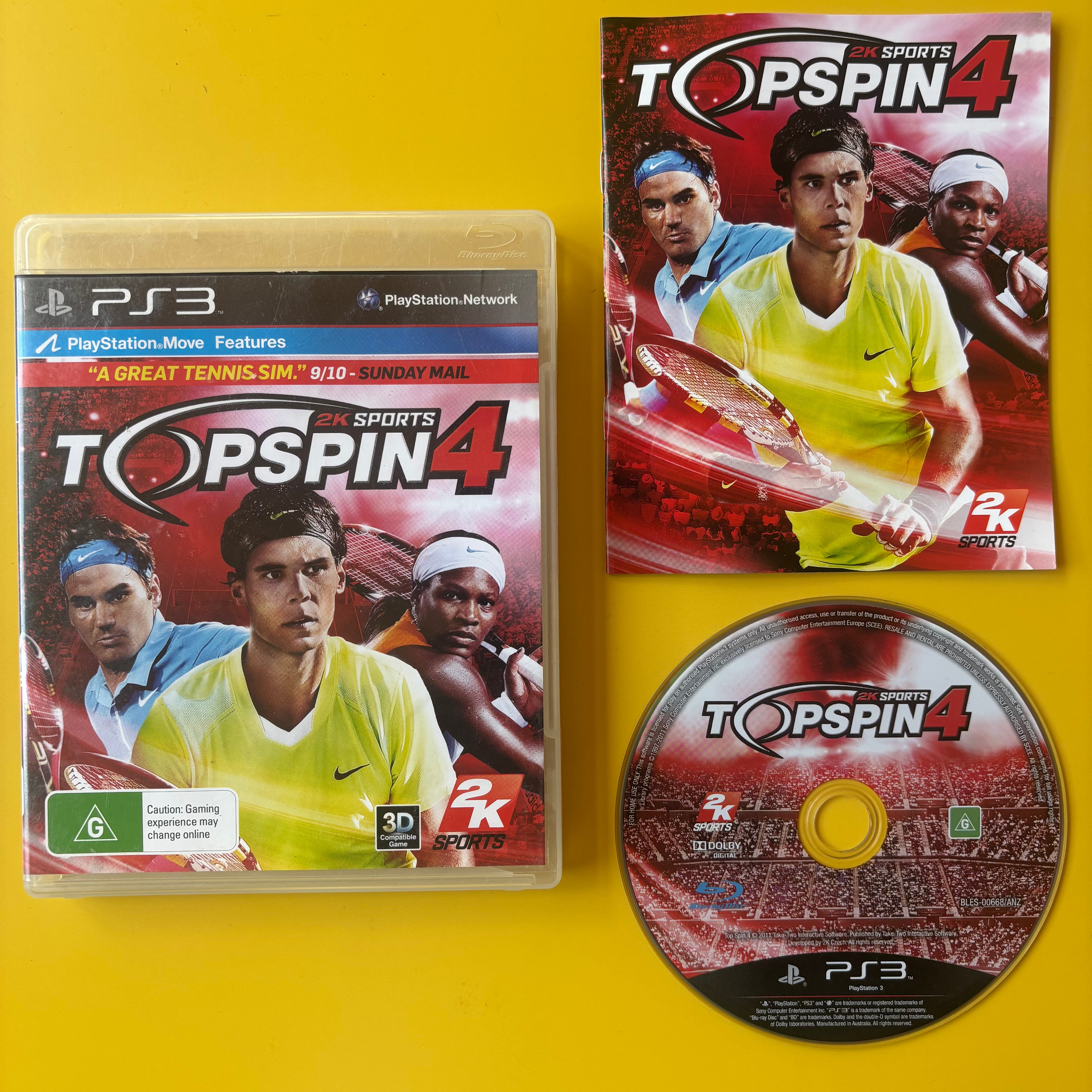 PS3 - Top Spin 4