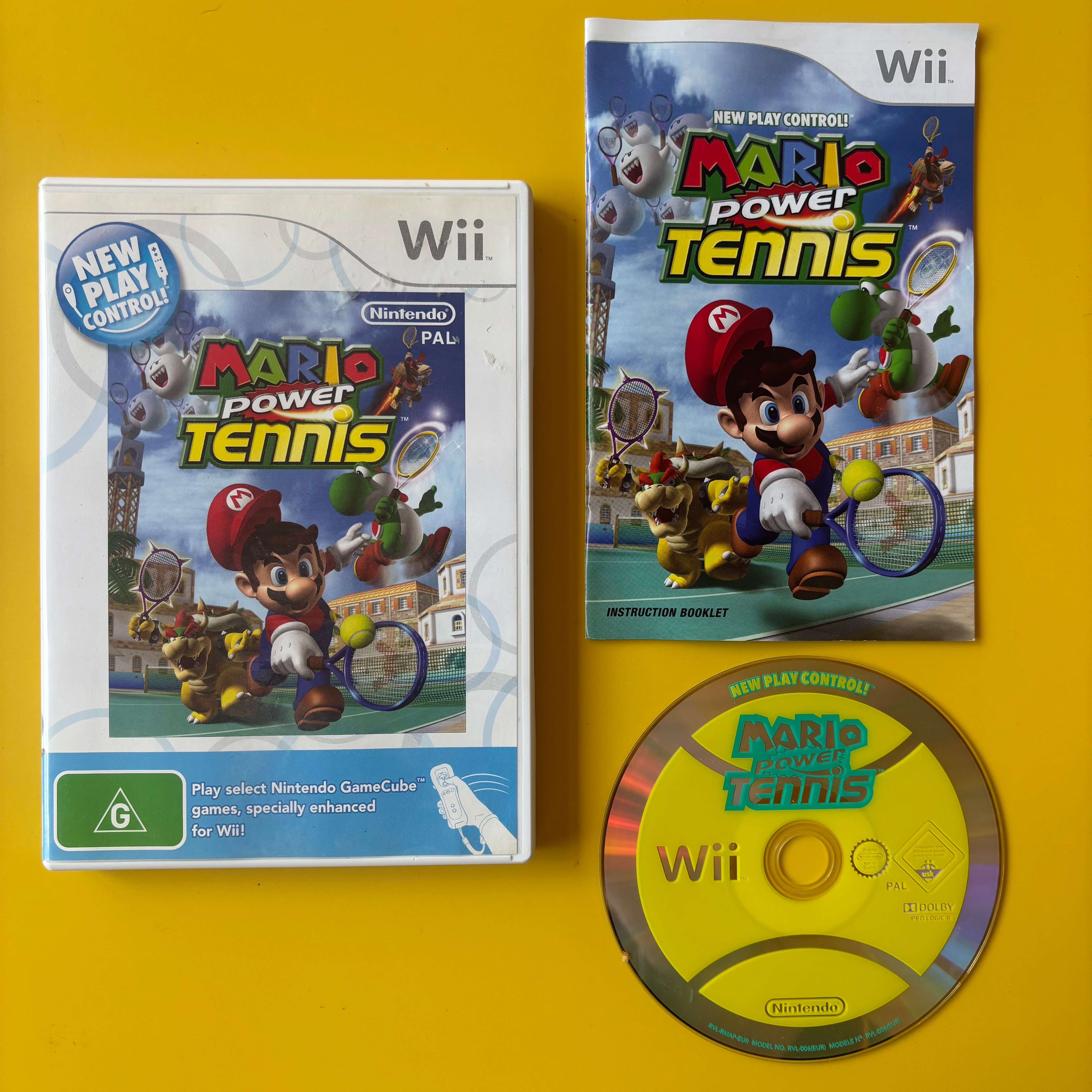 Wii - Mario Power Tennis