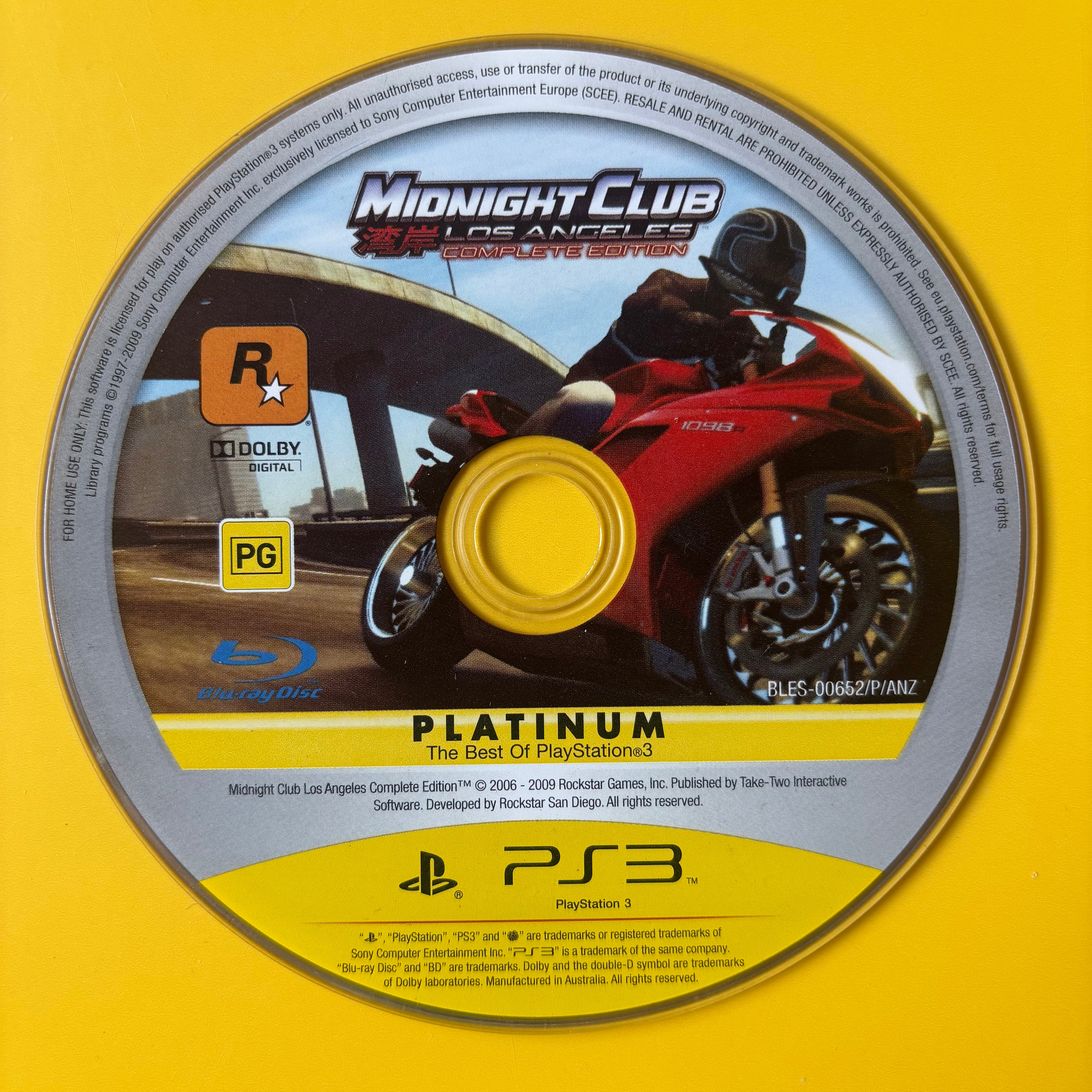 PS3 - Midnight Club Los Angeles - Complete Edition