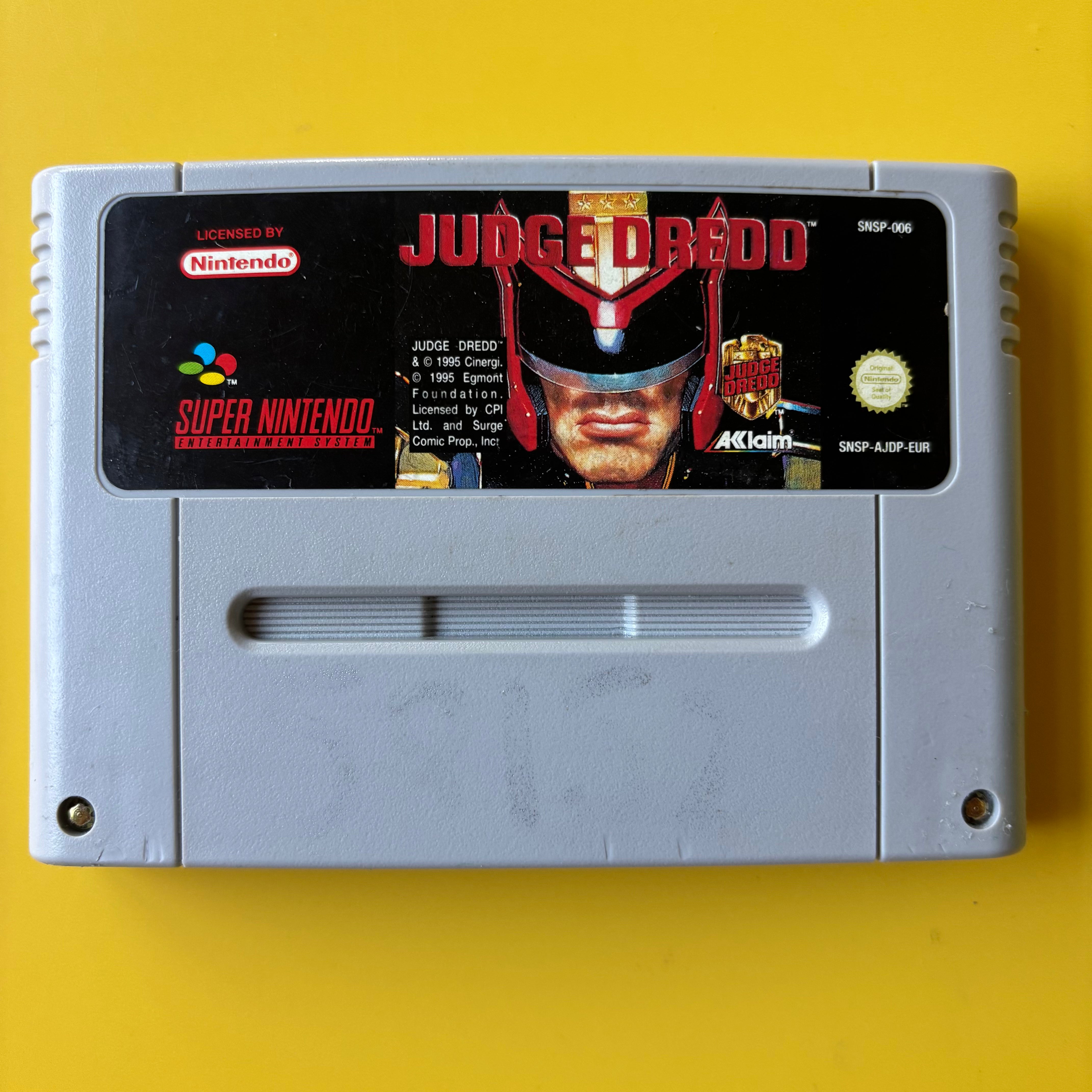 SNES - Judge Dredd