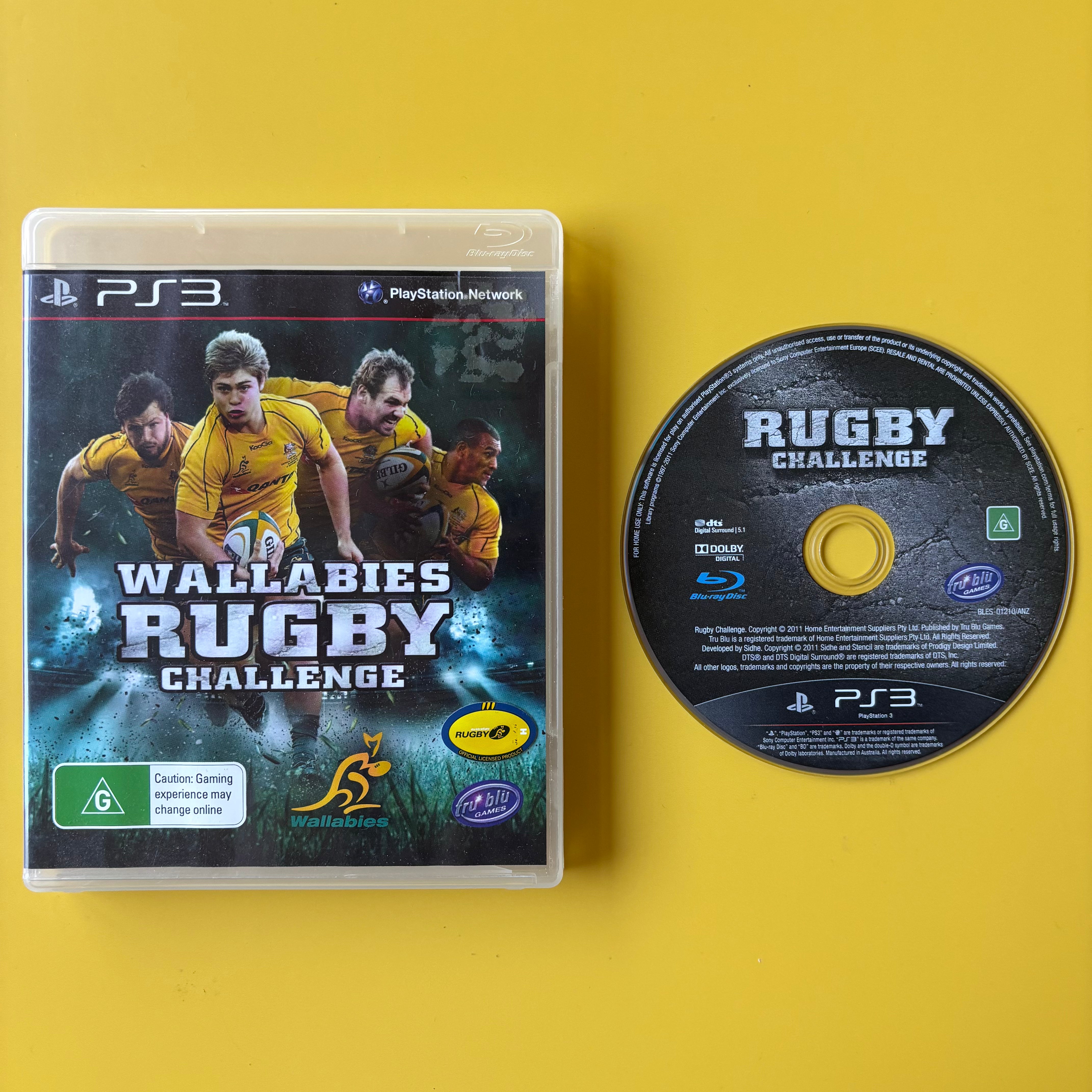 PS3 - Wallabies Rugby Challenge