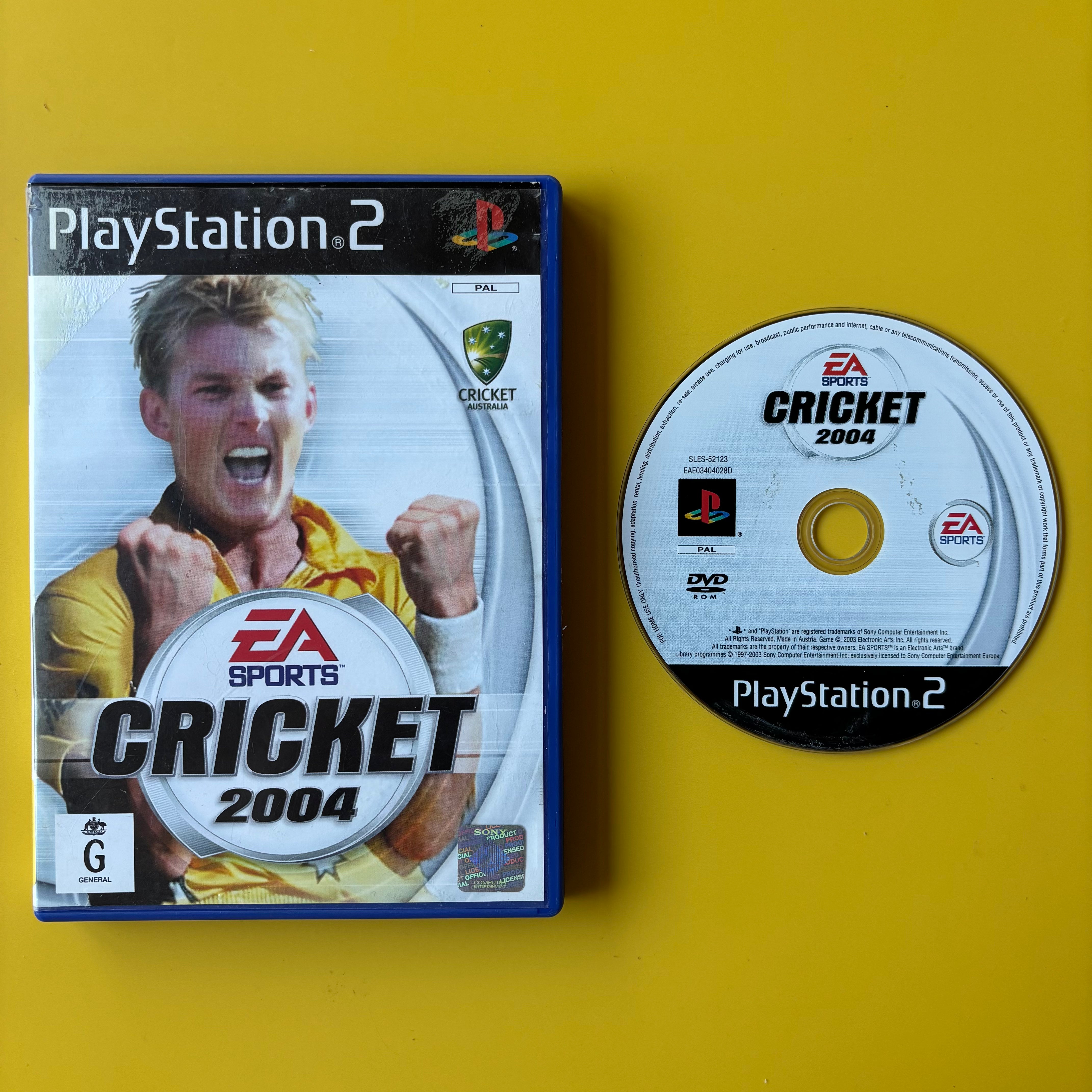 PS2 - Cricket 2004