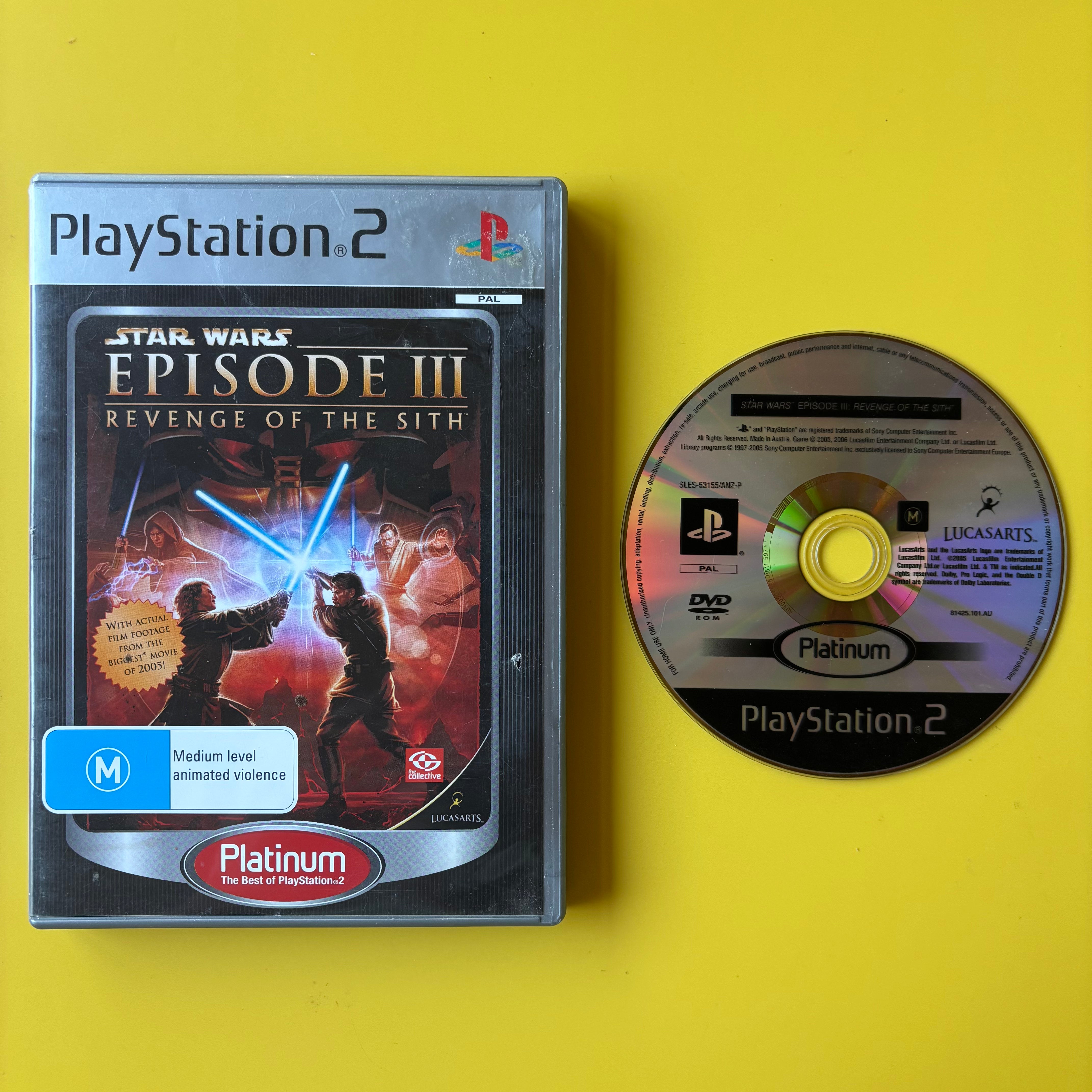 PS2 - Star Wars Episode III Revenge of the Sith