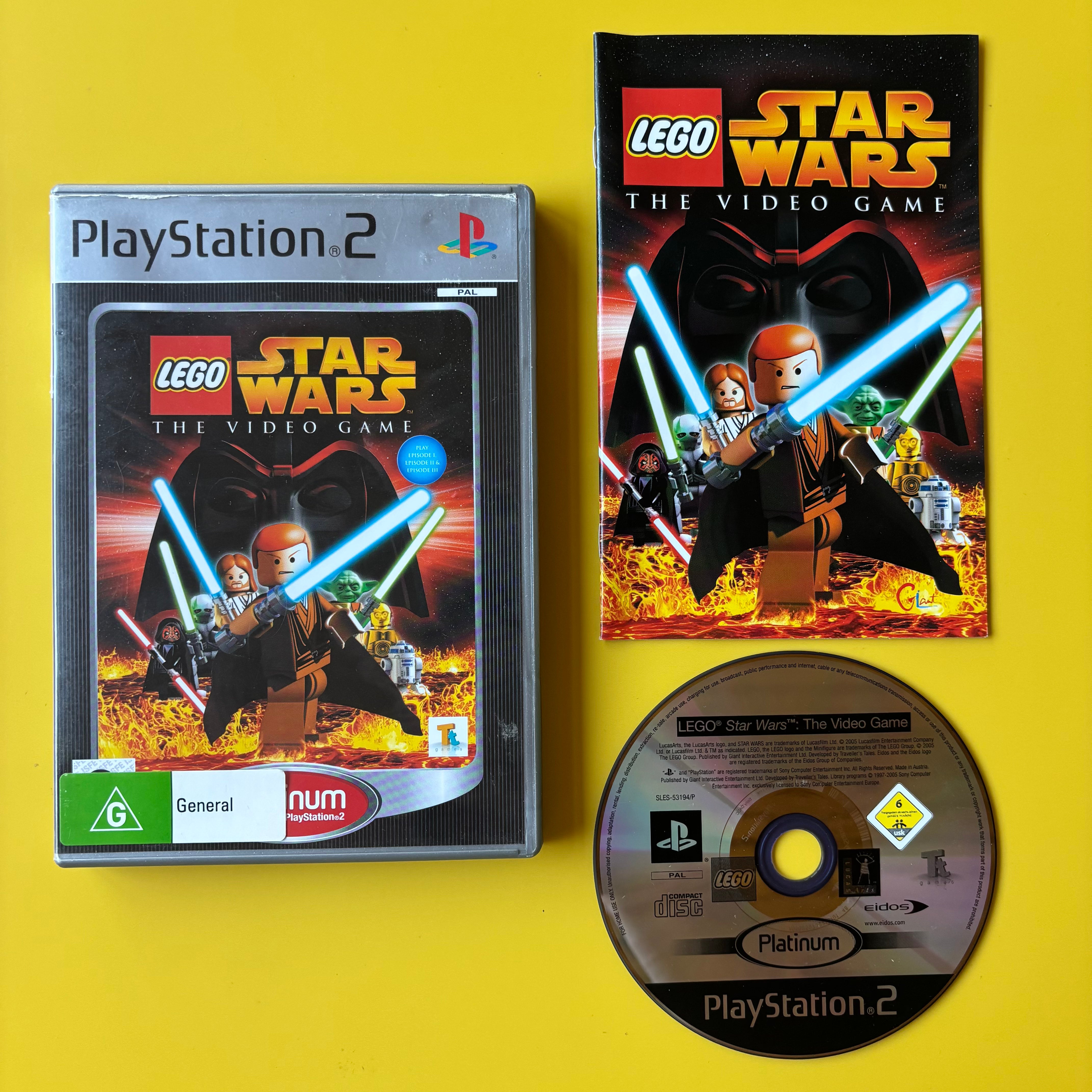 PS2 - Lego - Star Wars - The Video Game