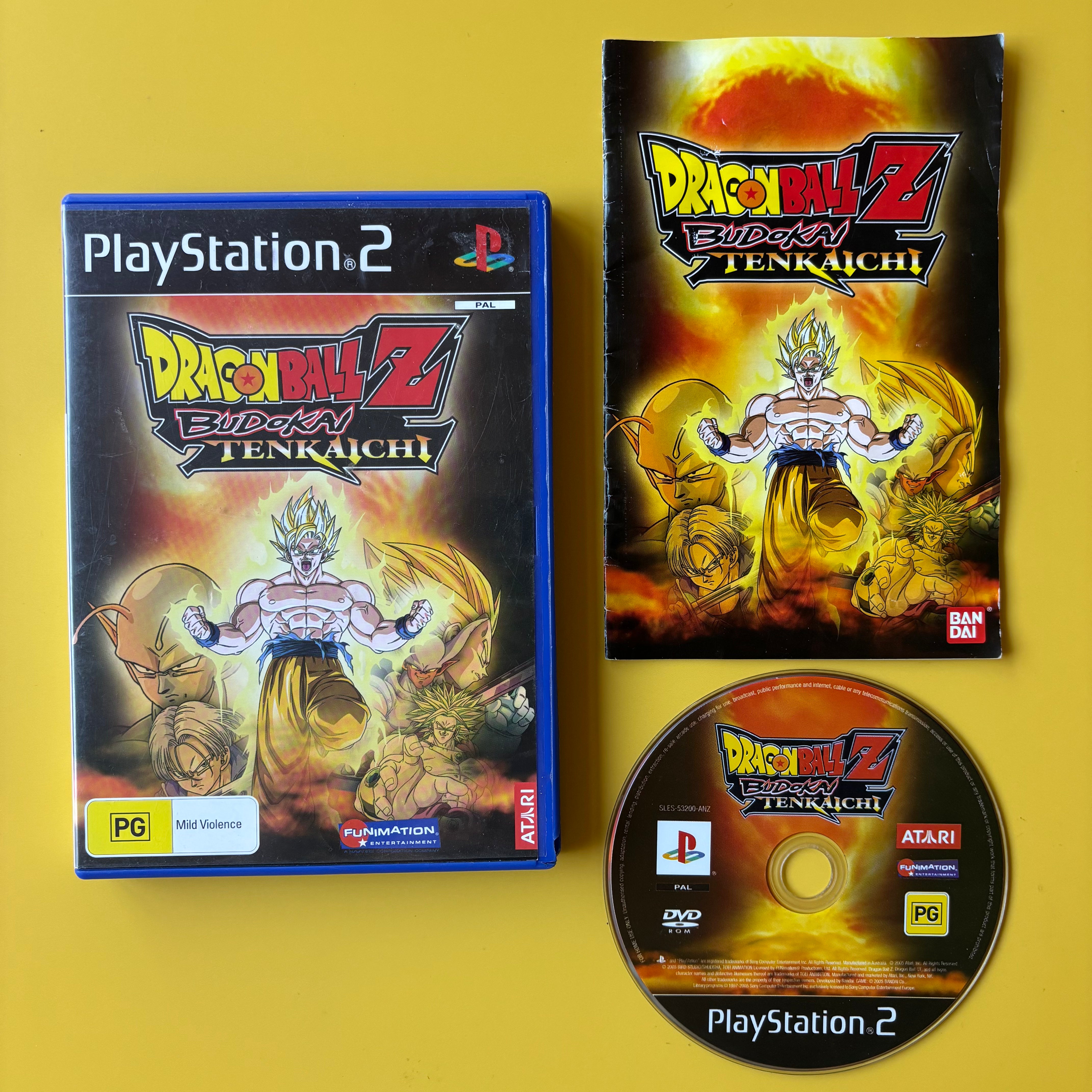 PS2 - Dragon Ball Z Budokai Tenkaichi