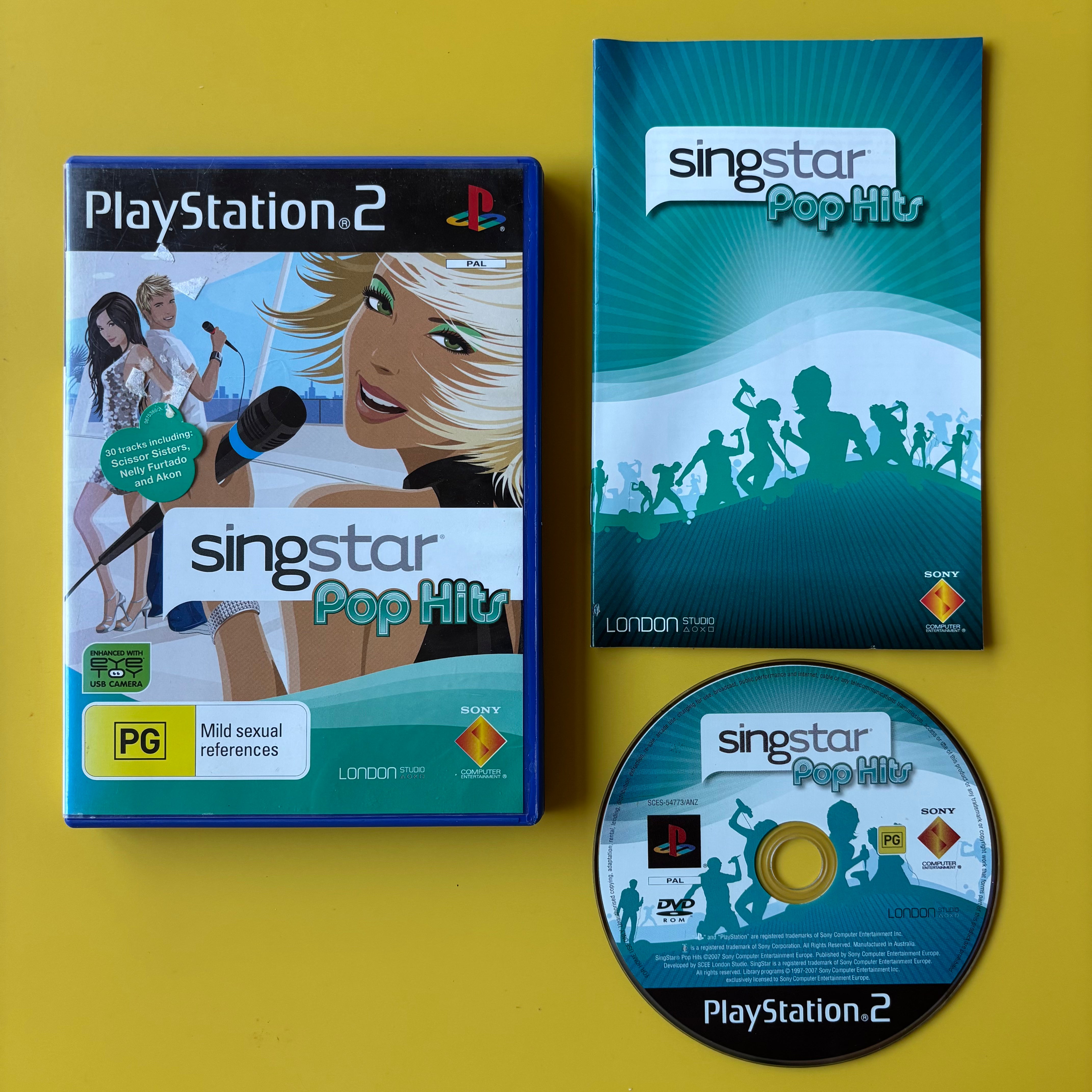 PS2 - SingStar Pop Hits