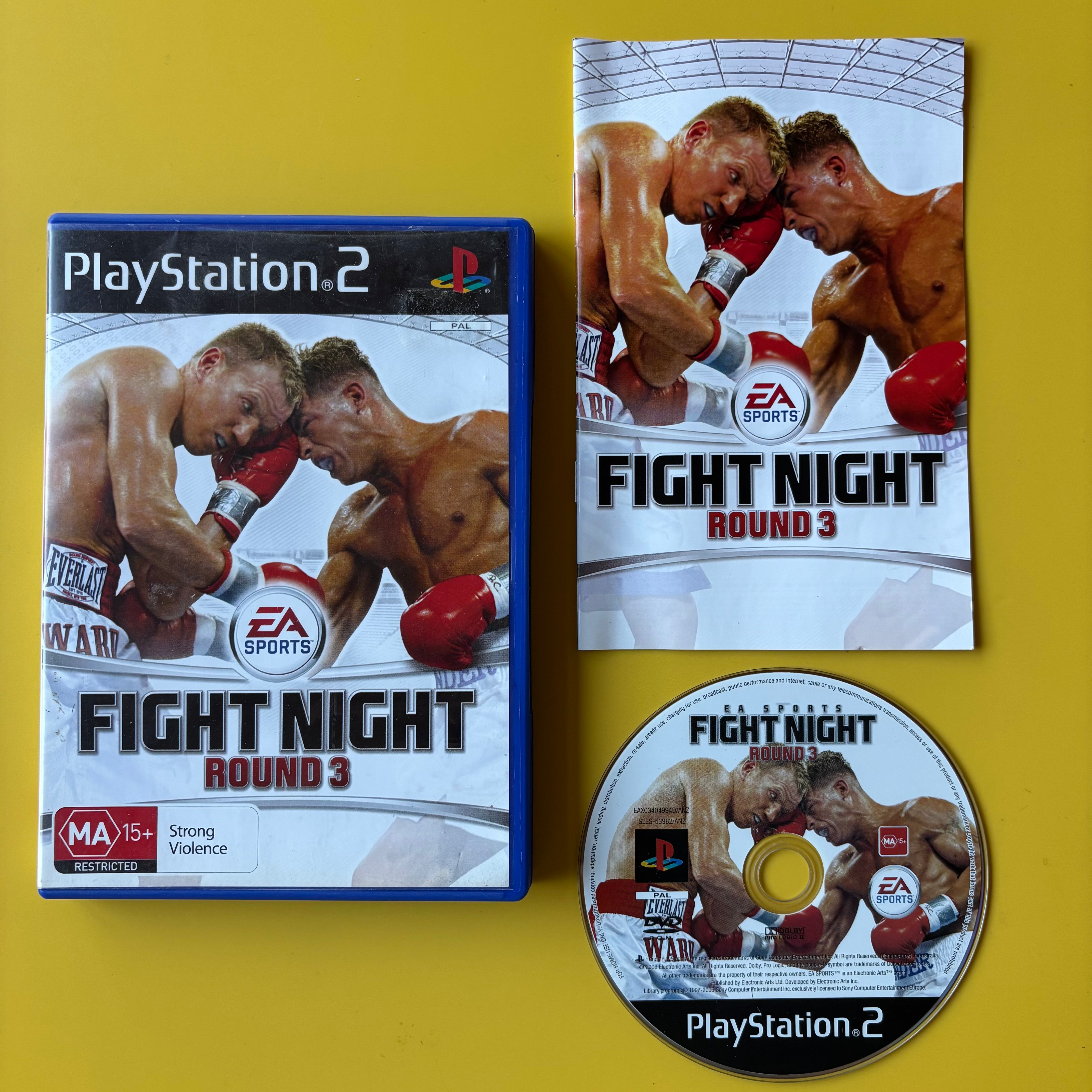 PS2 - EA Fight Night Round 3