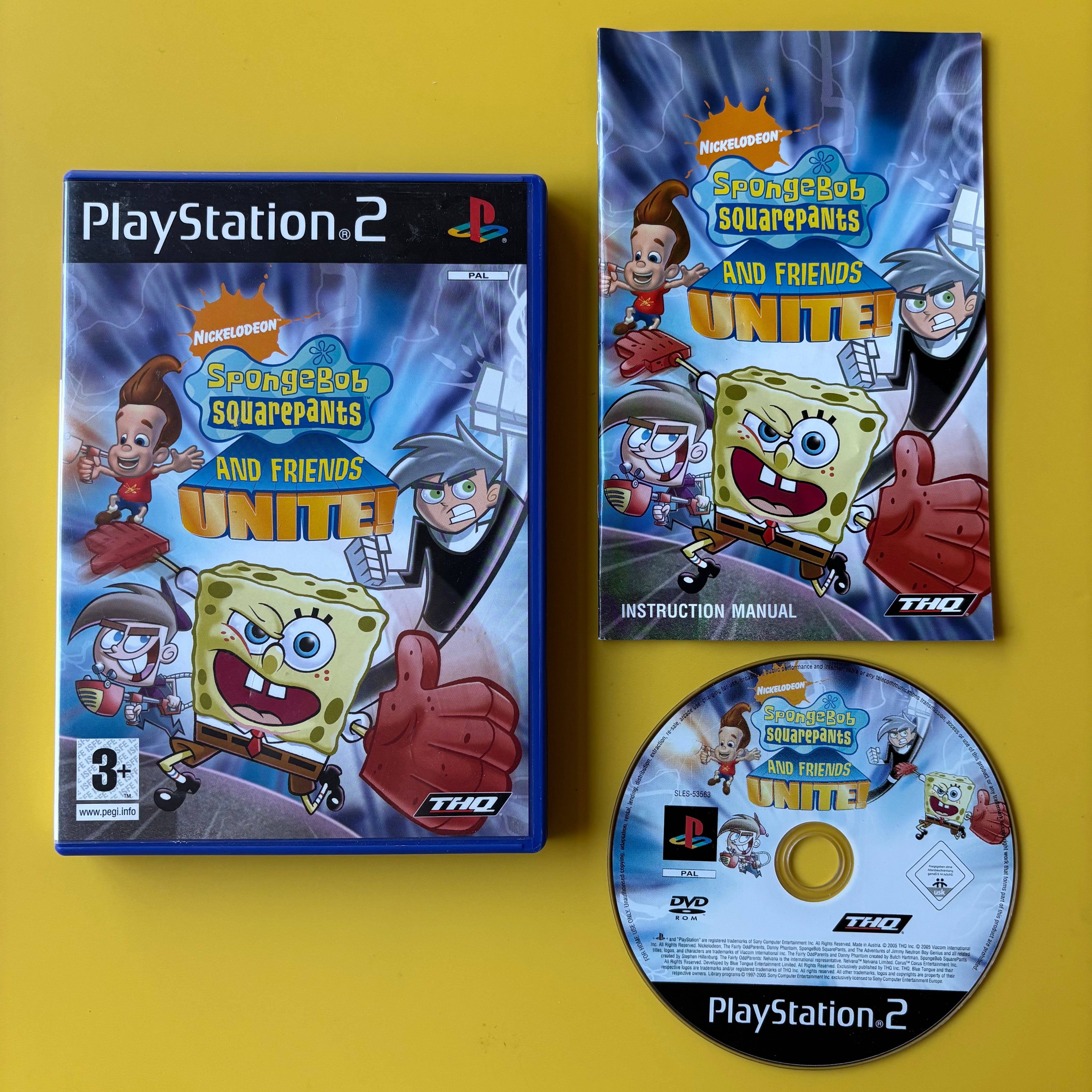 PS2 - SpongeBob SquarePants and Friends: Unite!