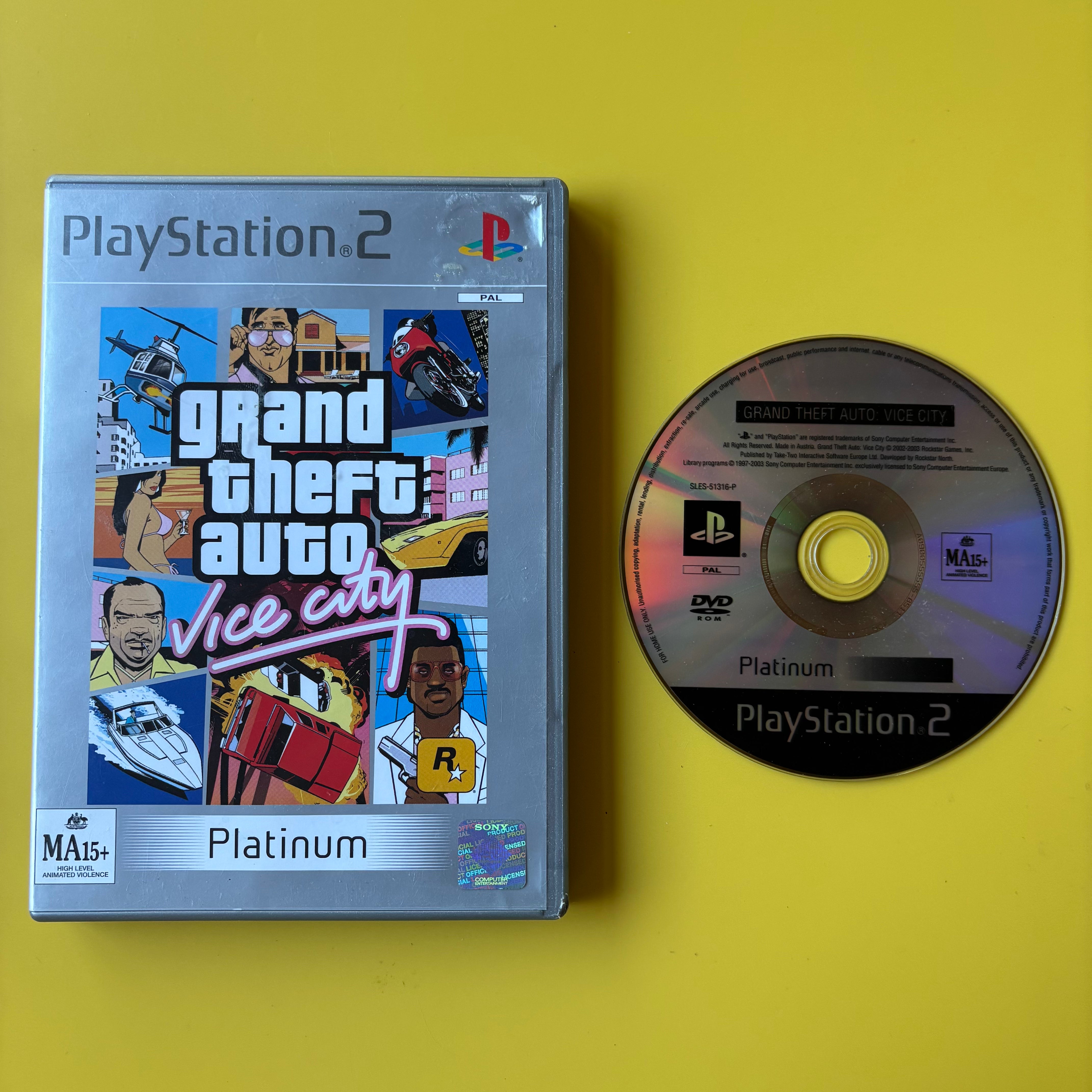 PS2 - Grand Theft Auto Vice City