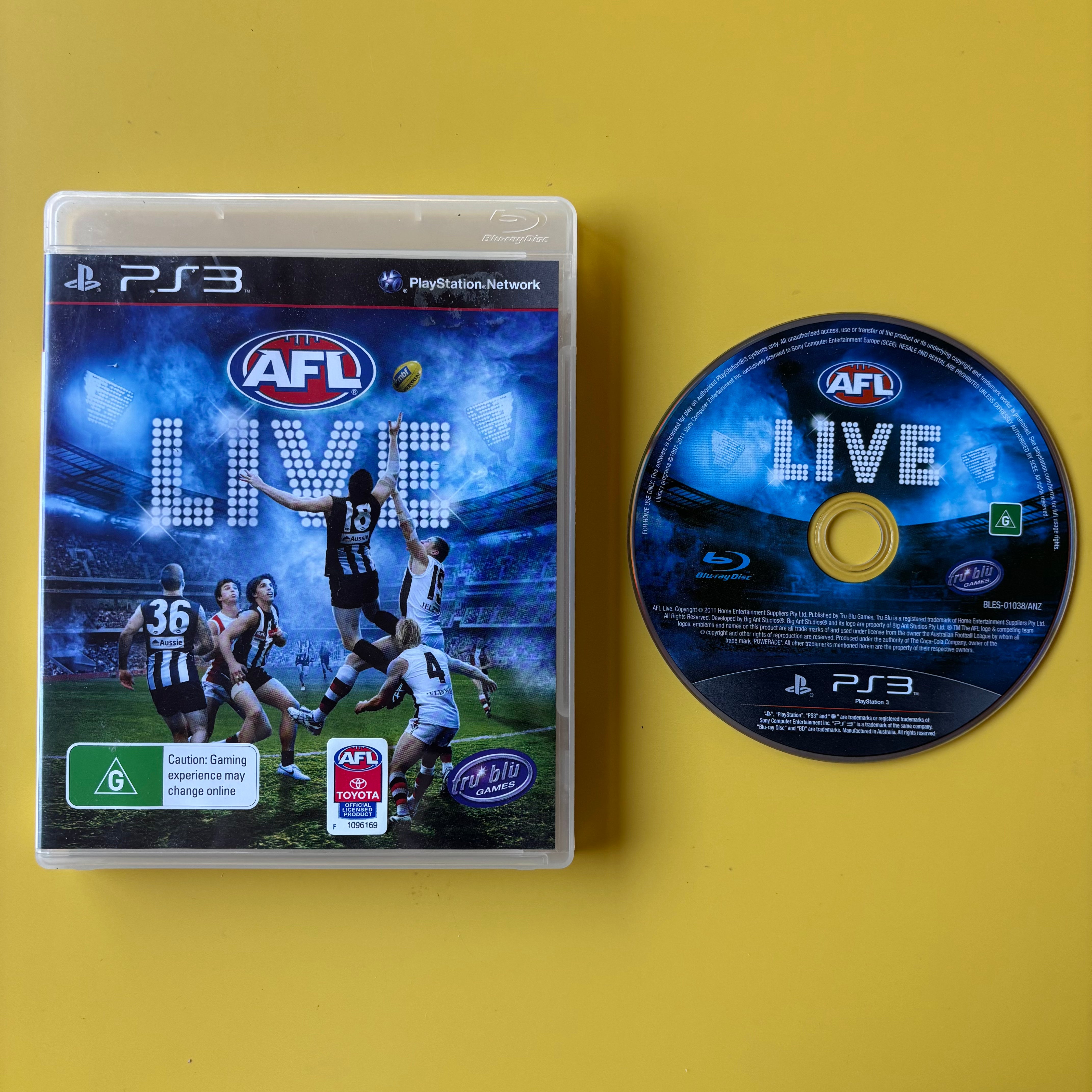 PS3 - AFL Live