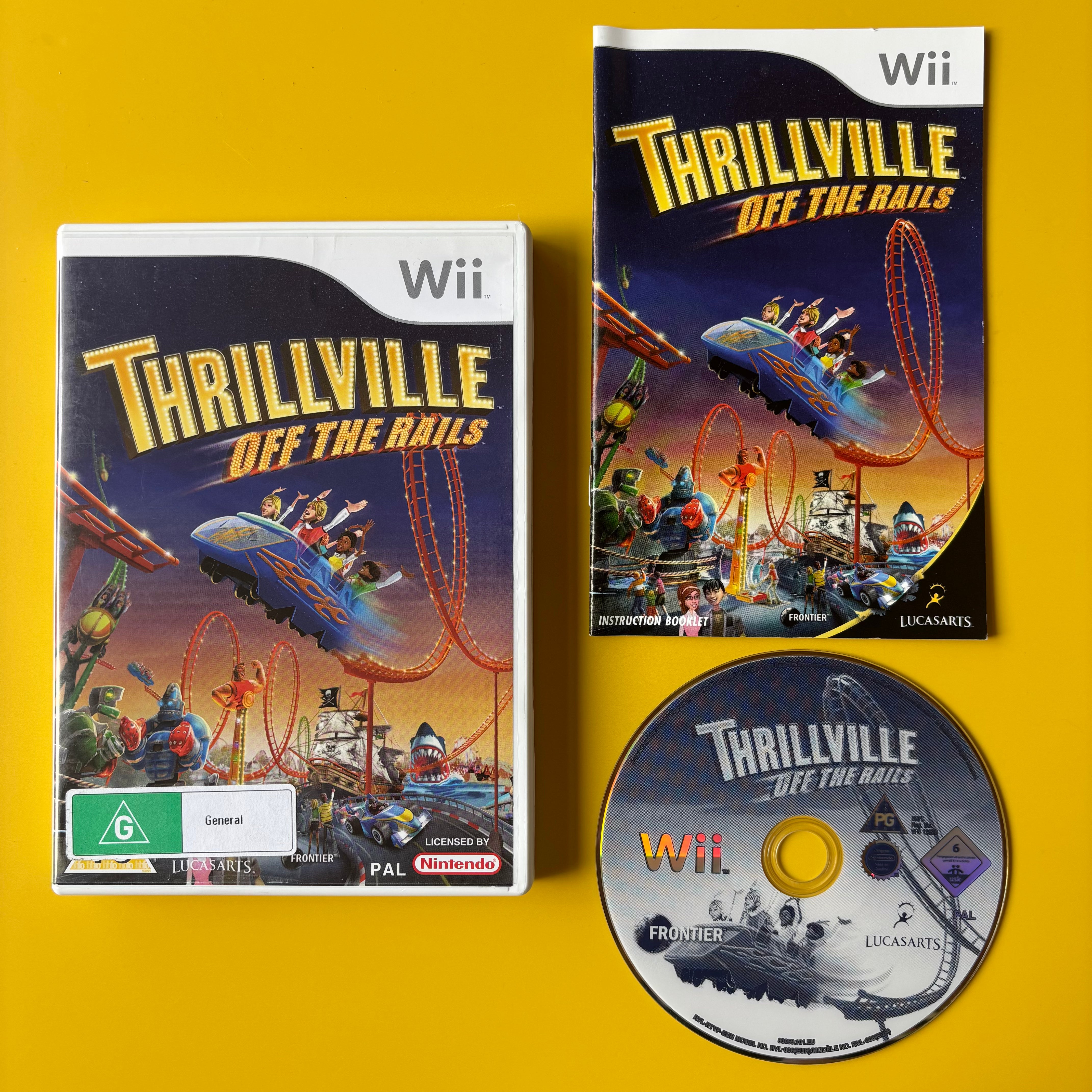 Wii - Thrillville Off The Rails