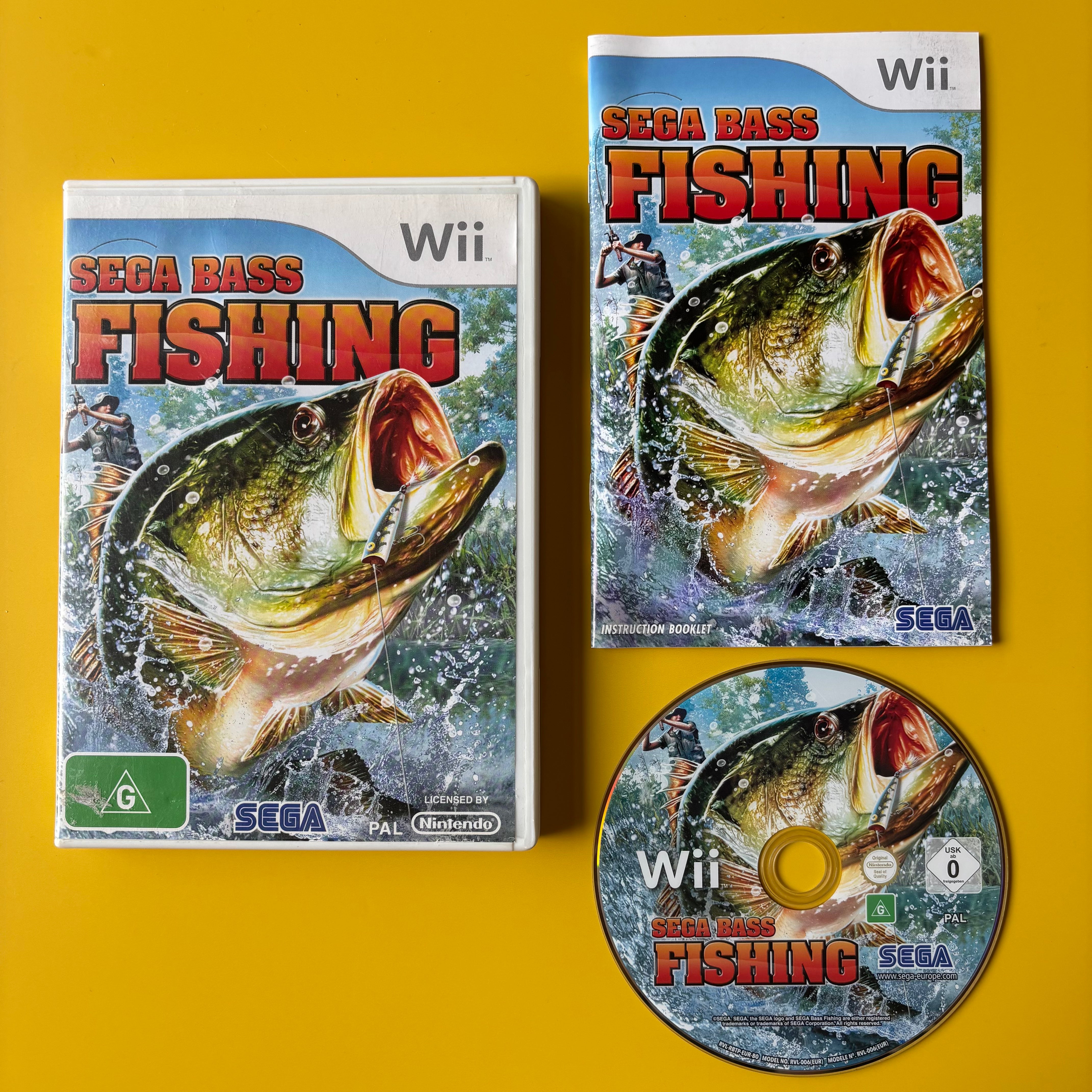 Wii - SEGA Bass Fishing