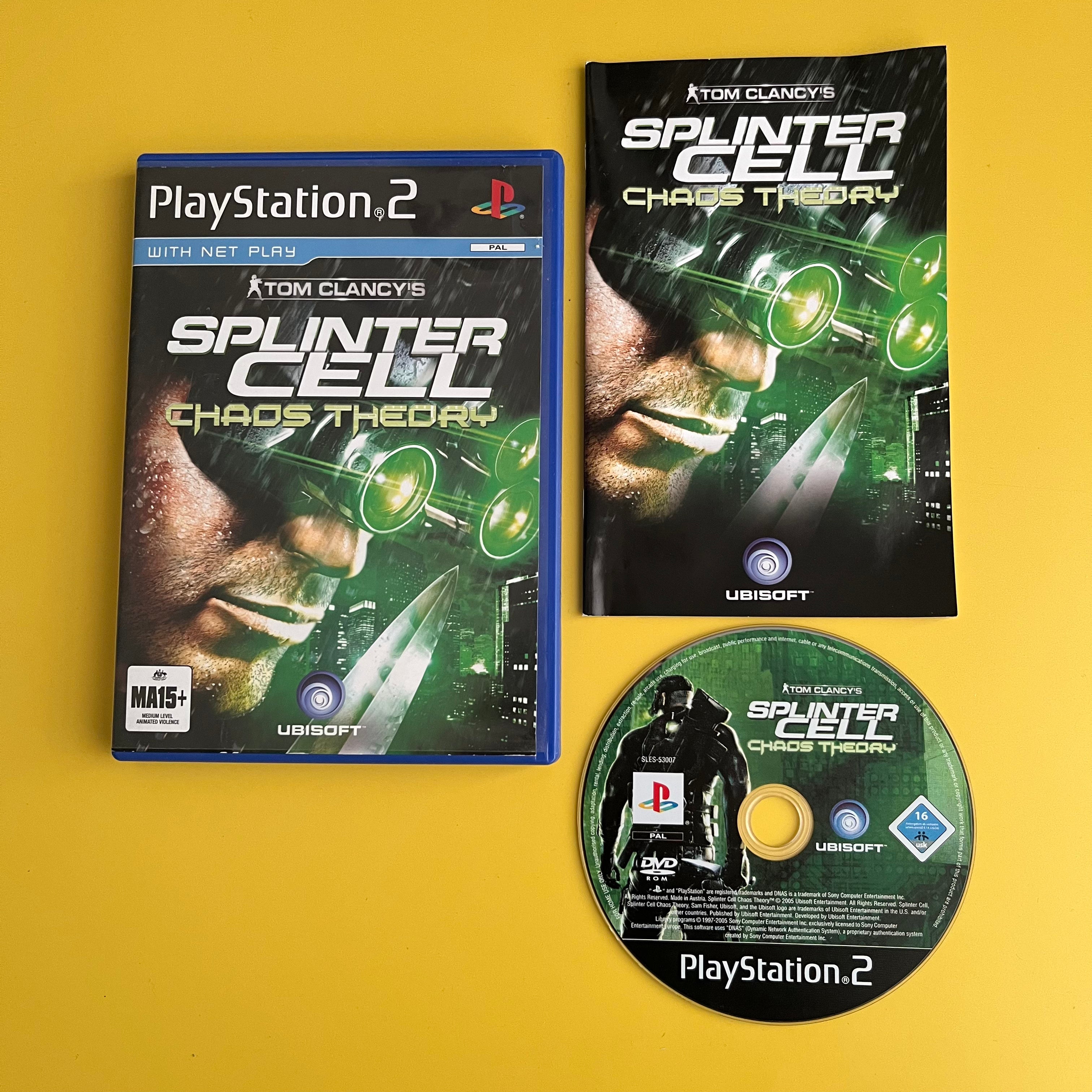 PS2 - Tom Clancy&#39;s Splinter Cell Chaos Theory