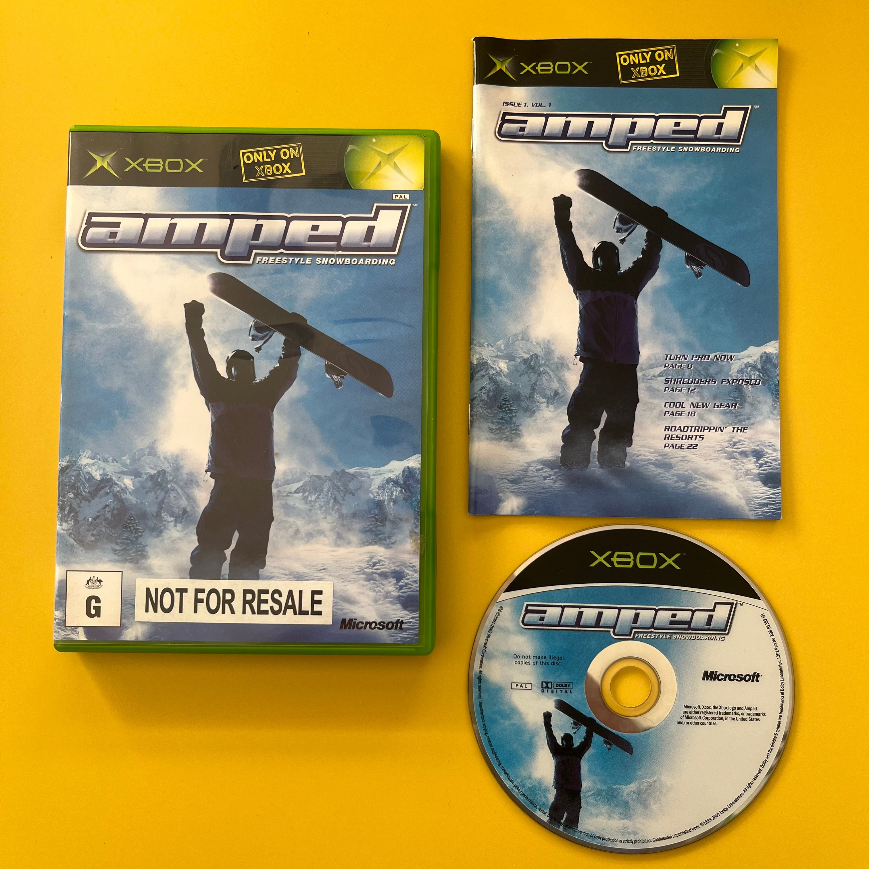 Xbox - Amped Freestyle Snowboarding