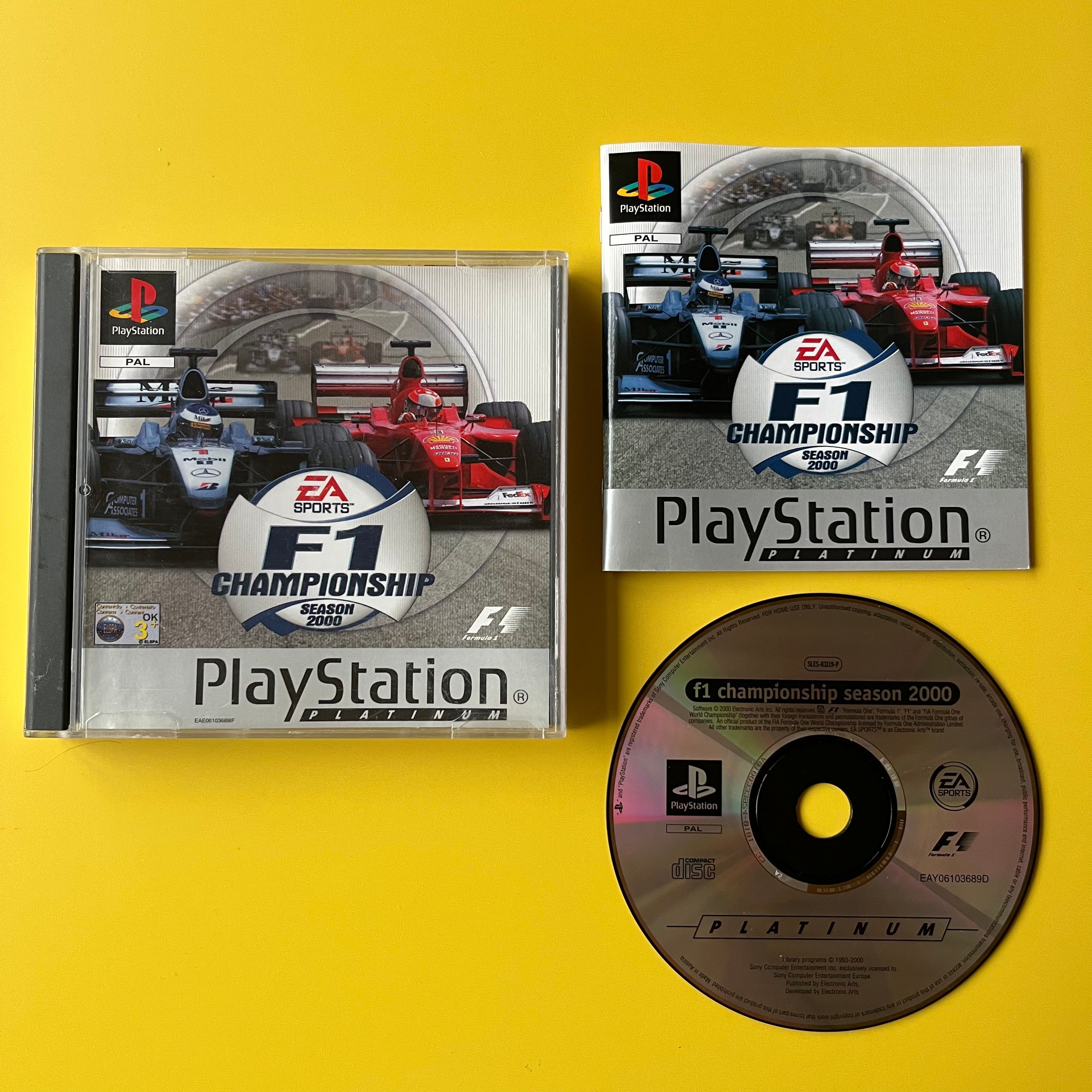 Buy PS1 - F1 Championship Season 2000 - Platinum Online in Australia ...