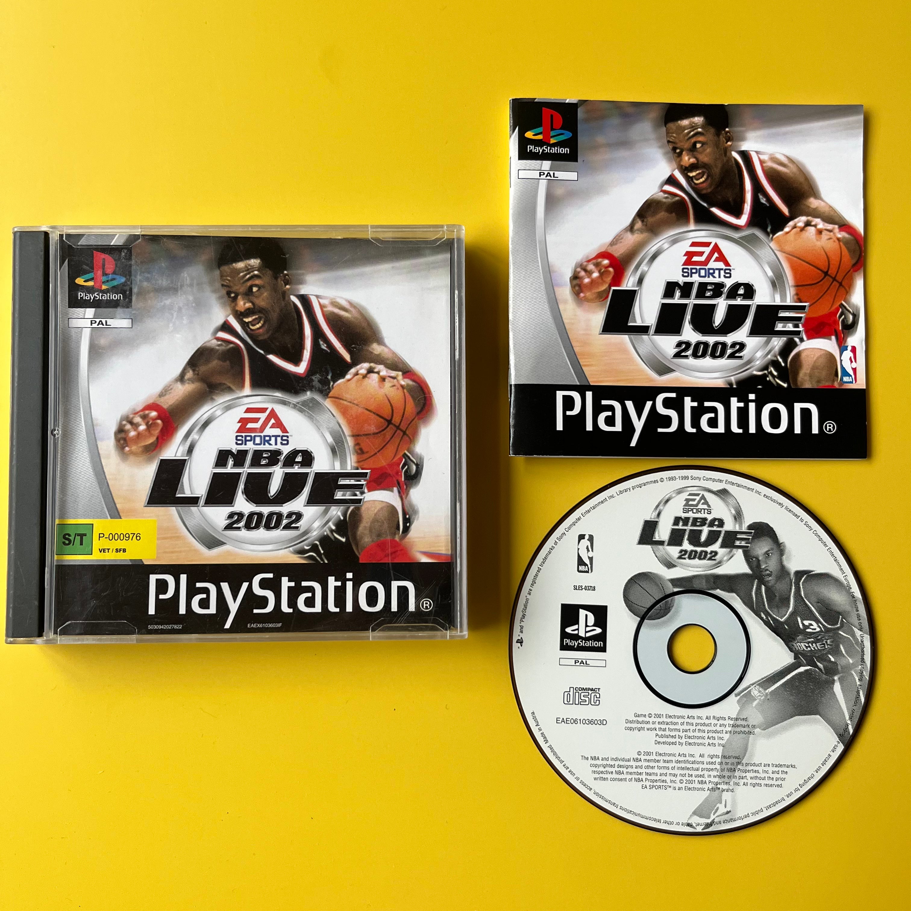 PS1 - NBA Live 2002