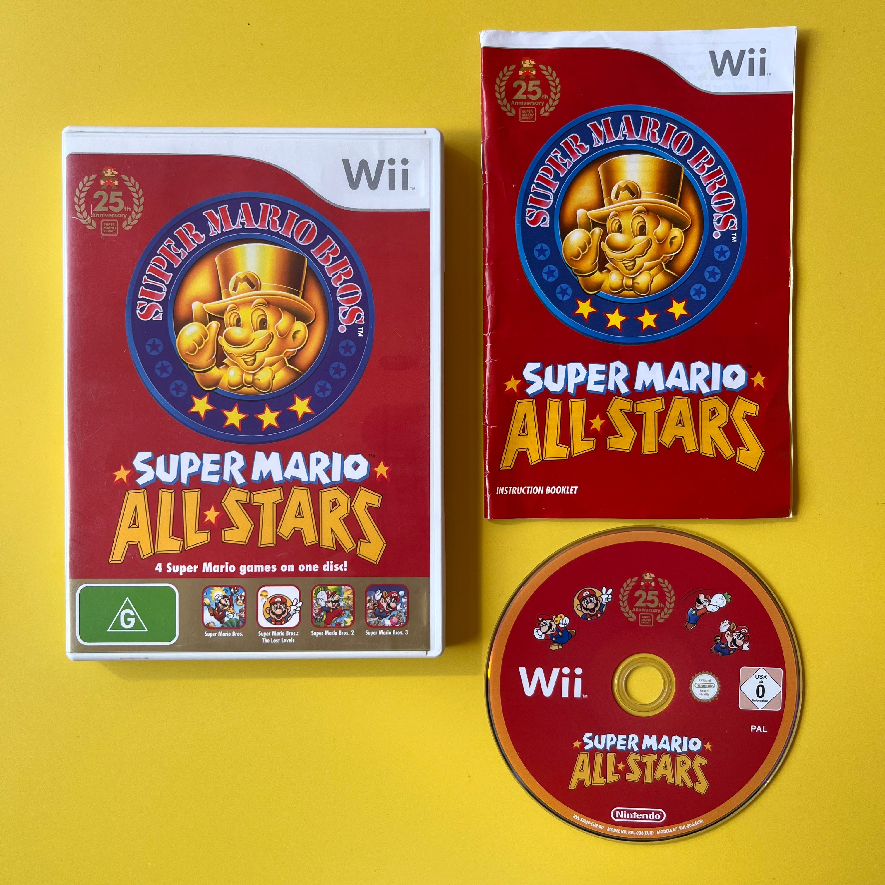 Wii - Super Mario All Stars