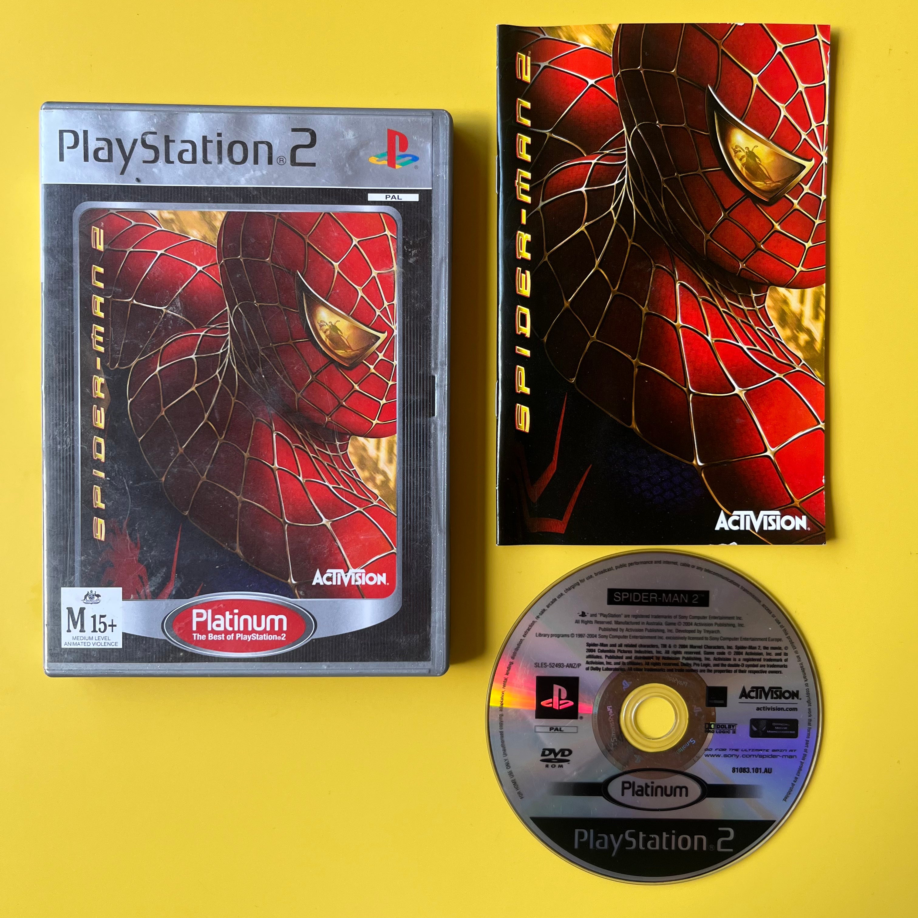 PS2 - Spider-Man 2 - Platinum